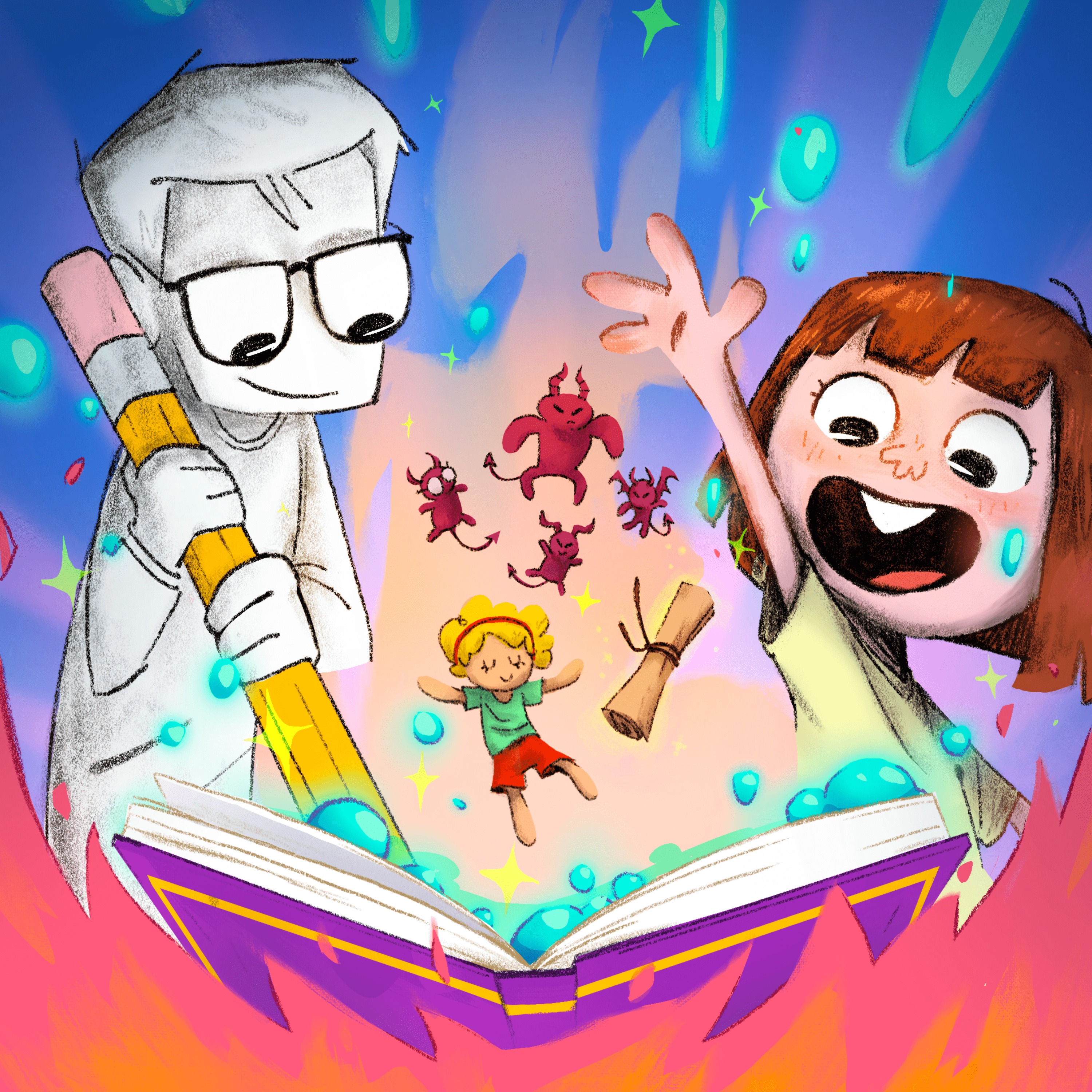 Histoire mijotée n°32 - Le parchemin de souvenance