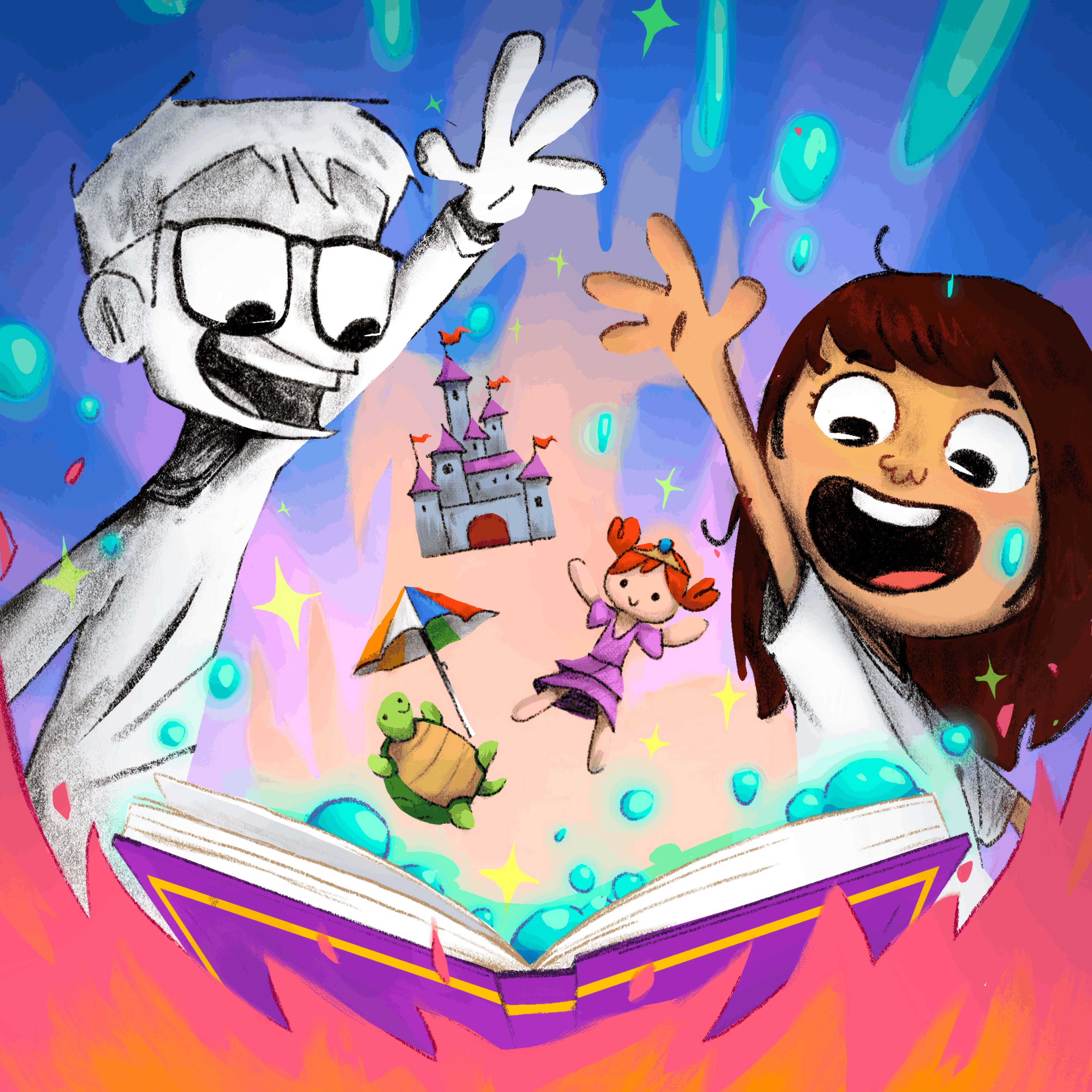 Les P'tites Histoires - Histoire mijotée n°35 - La princesse et la tortue parasol