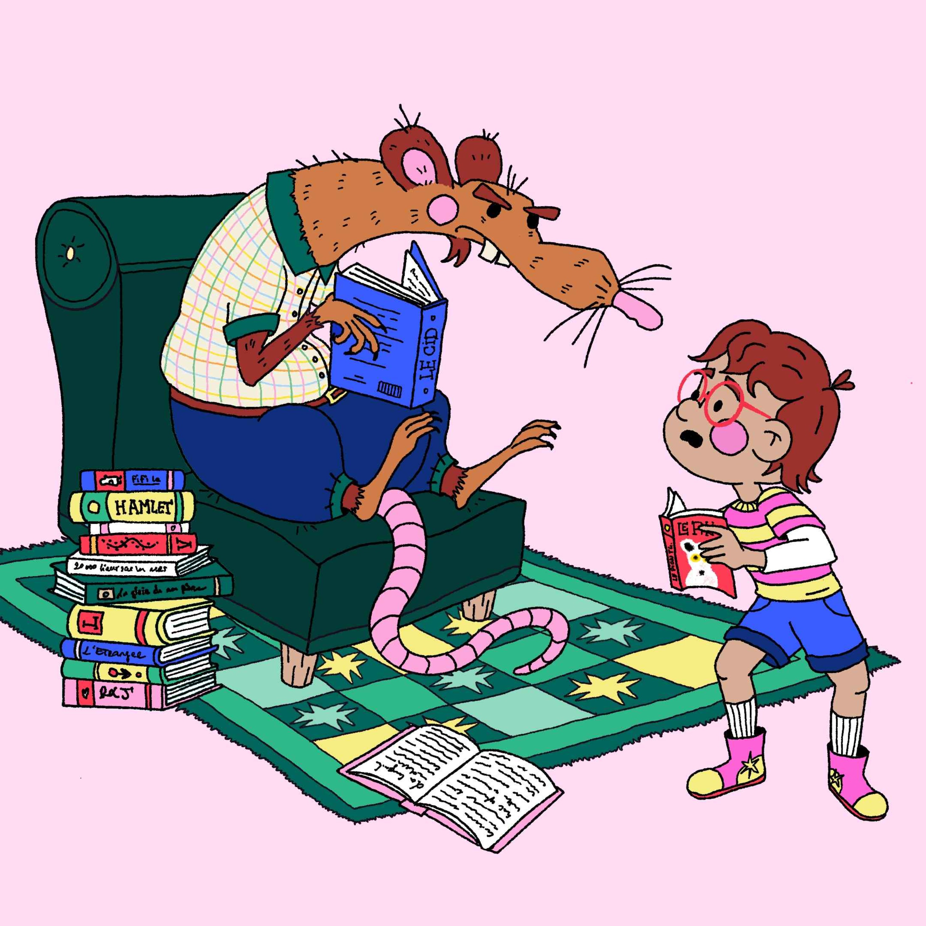 Le vieux chasseur de livres