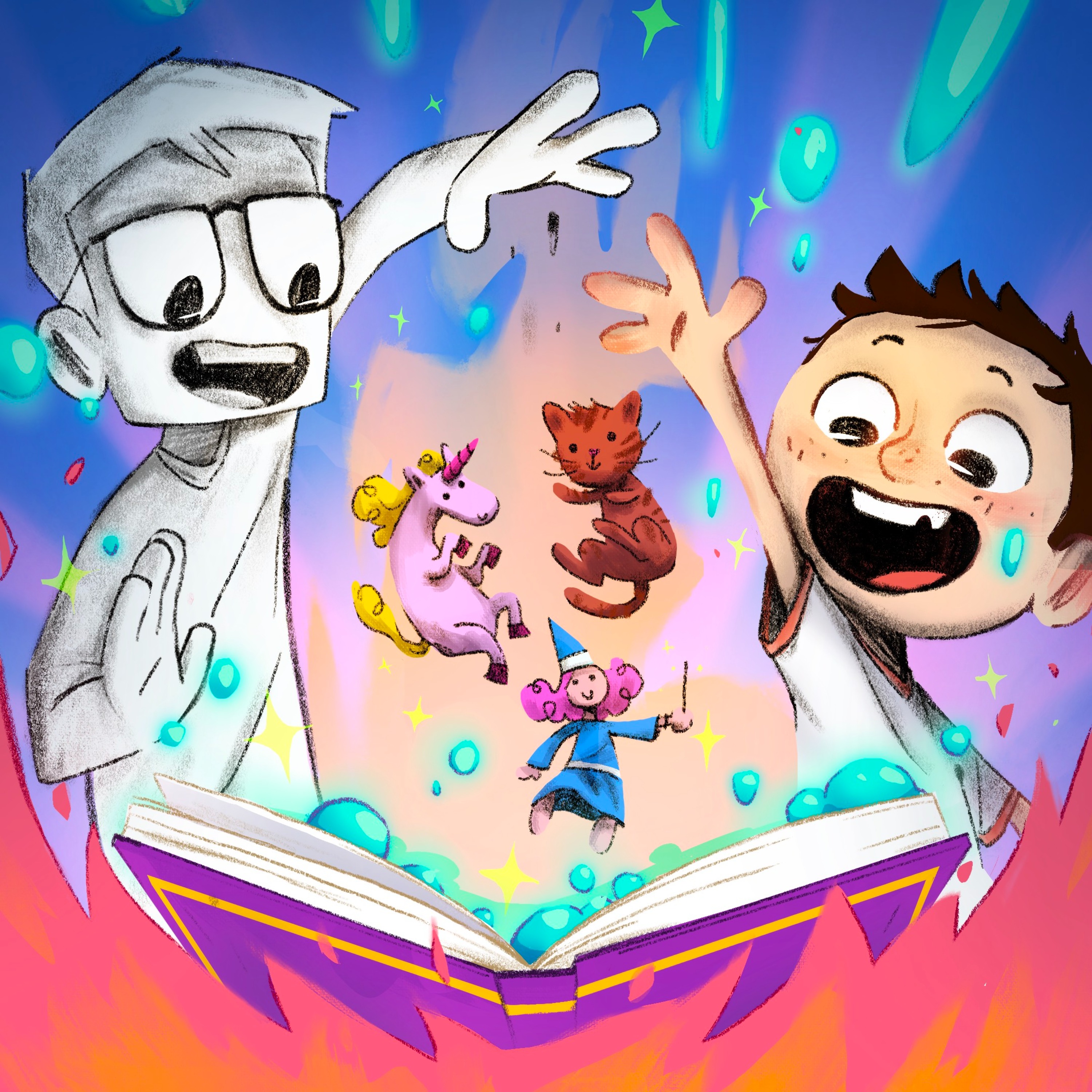 Les P'tites Histoires - La licorne chat - Histoire mijotée n°37 