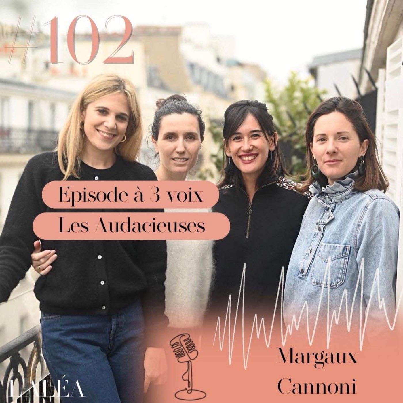 cover art for #102 HORS-SÉRIE : Interview LIVE avec Margaux Cannoni, Jolly Mama #LesAudacieuses