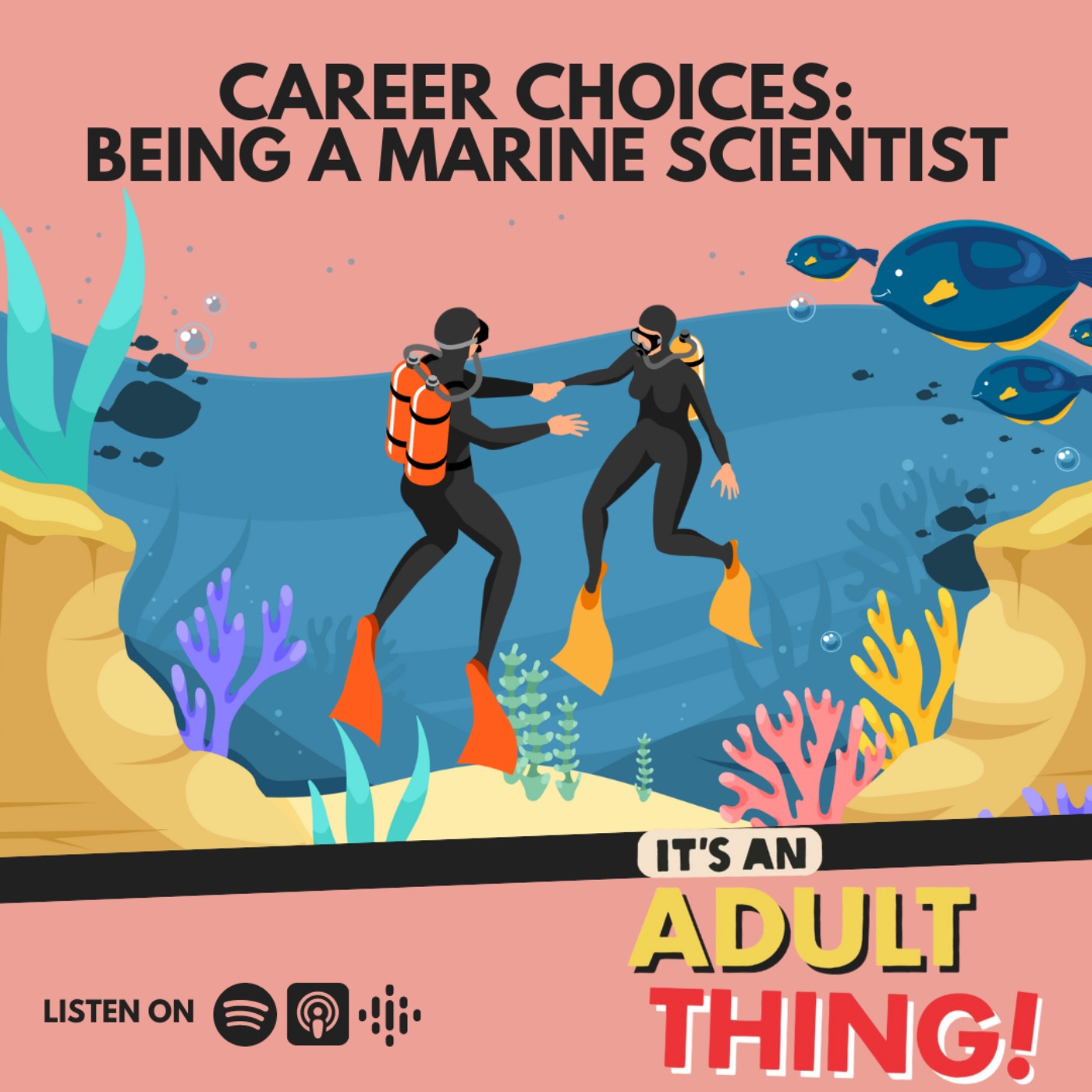 Career Choices: Being a Marine Scientist - podcast episode cover