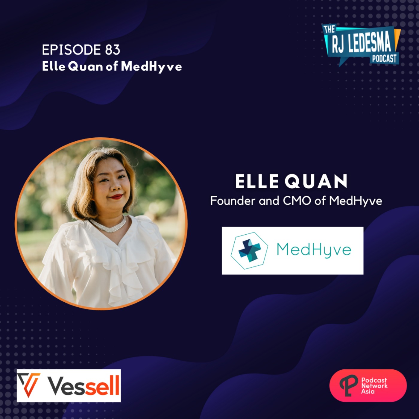 Ep. 83: Elle Quan Founder and CMO of MedHyve | The RJ Ledesma Podcast