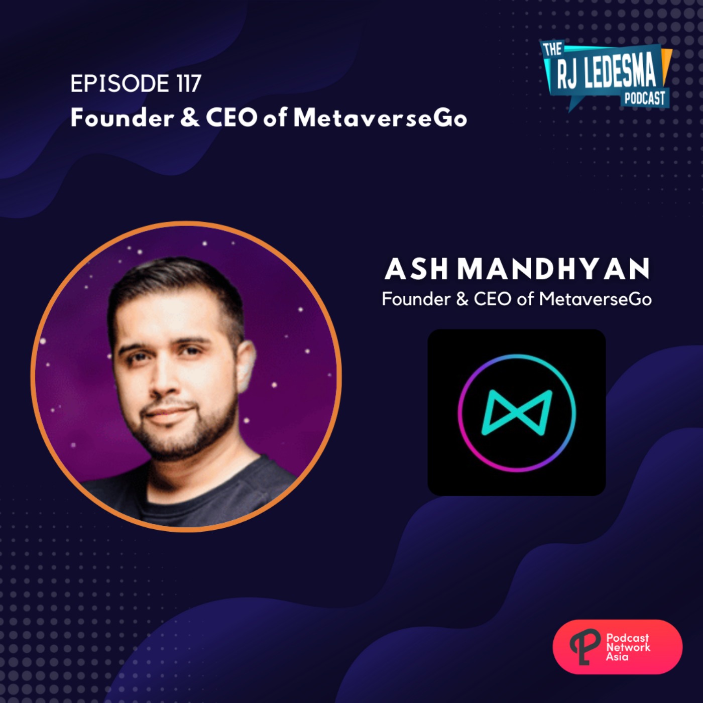 cover art for Ep 117: Ash Mandhyan- Co-Founder and CEO of MetaverseGo