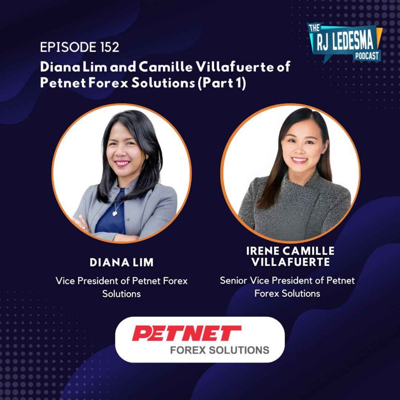 cover art for Ep. 152: Diana Lim and Camille Villafuerte of Petnet Forex Solutions (Part 1)