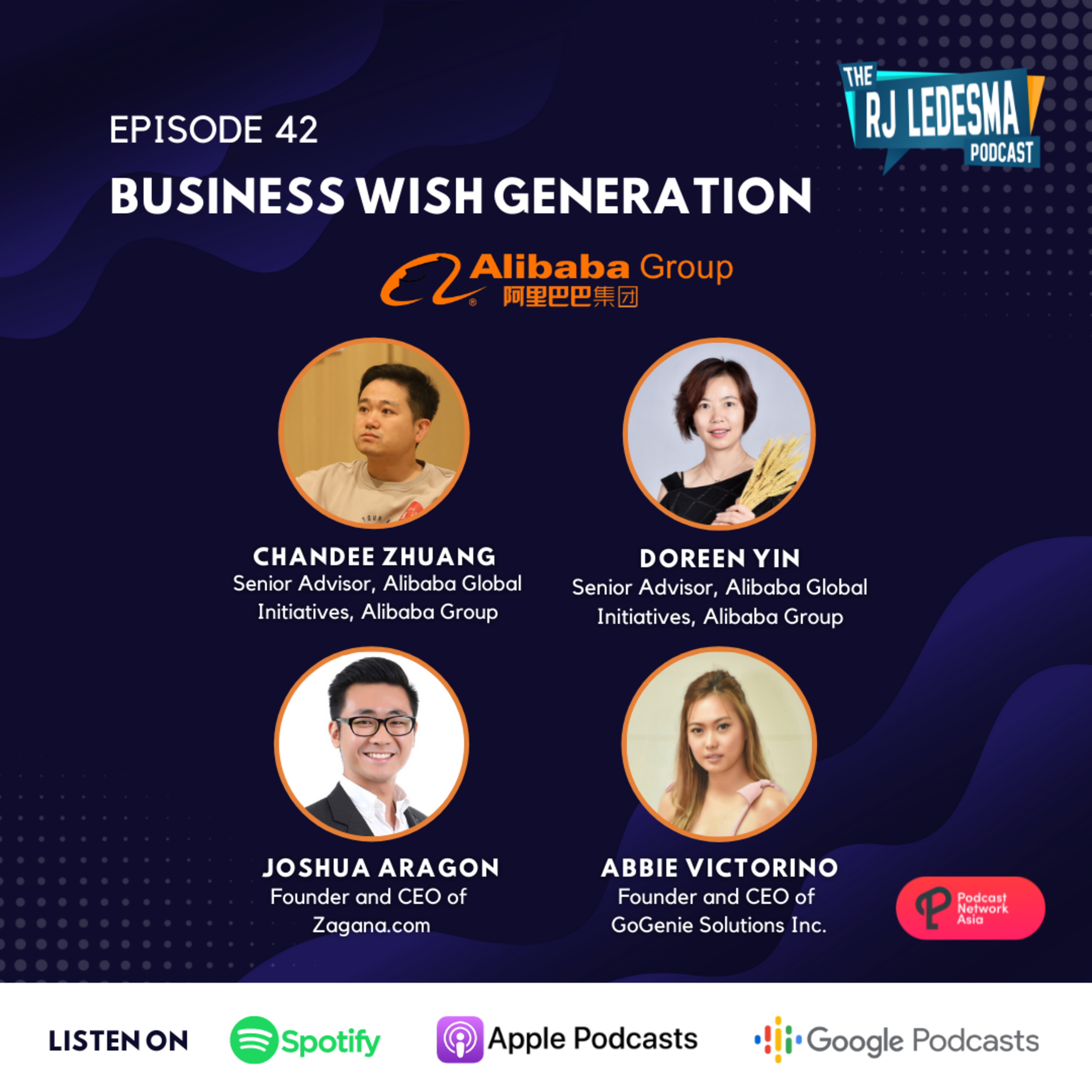 Ep. 42: Business Wish Generation | Doreen Yin, Chandee Zhuang, Abbie Victorino, and Joshua Aragon