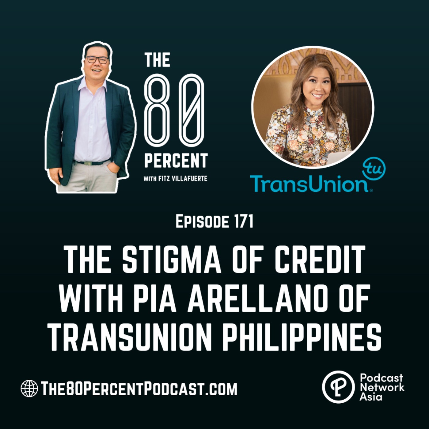 cover art for The Stigma of Credit with Pia Arellano of TransUnion Philippines