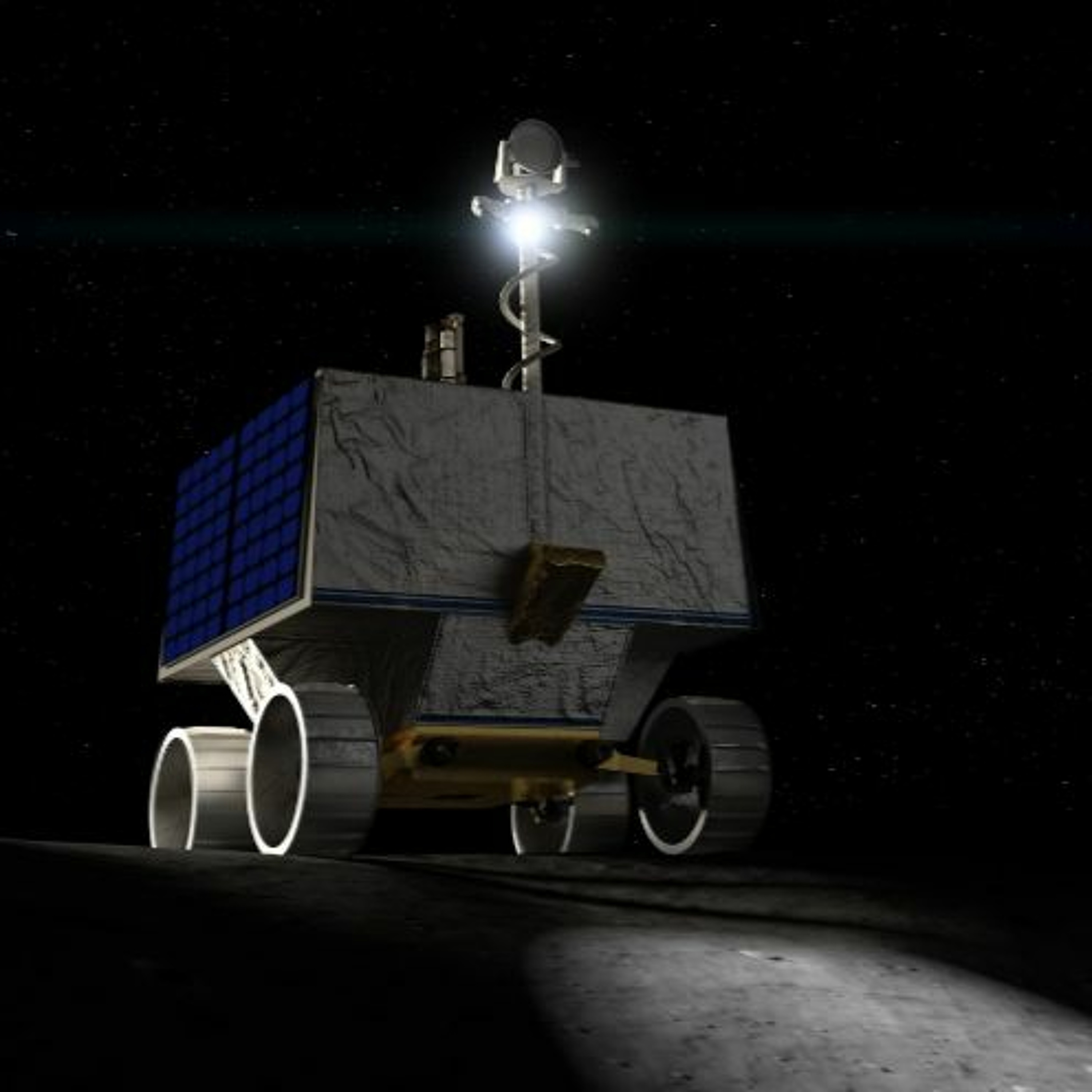 The Lunar VIPER rover and the space economy
