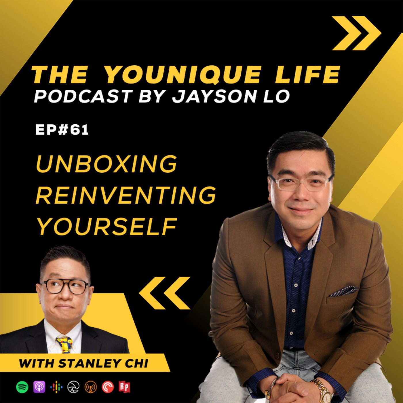 cover art for Ep. 61: Unboxing Reinventing Yourself