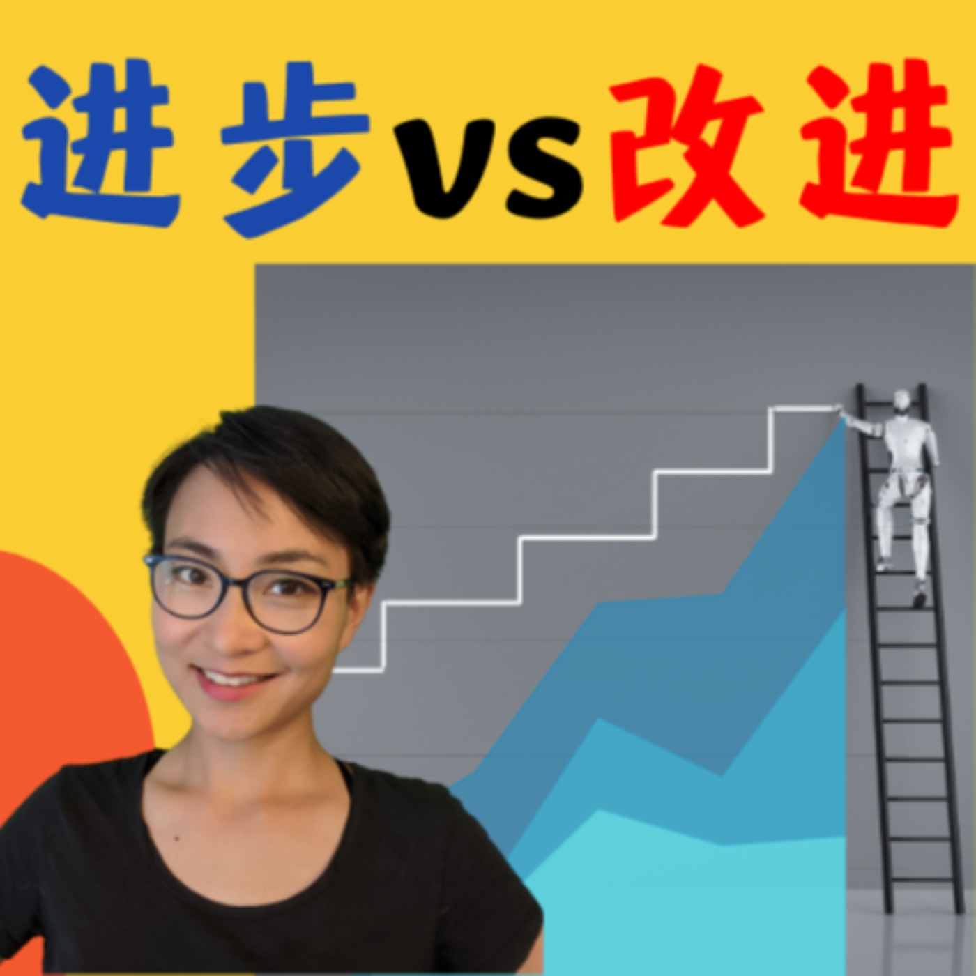 进步VS改进 How to say"improvement" and"progress" in Chinese?- 每日中文课【你问我答Q&A】