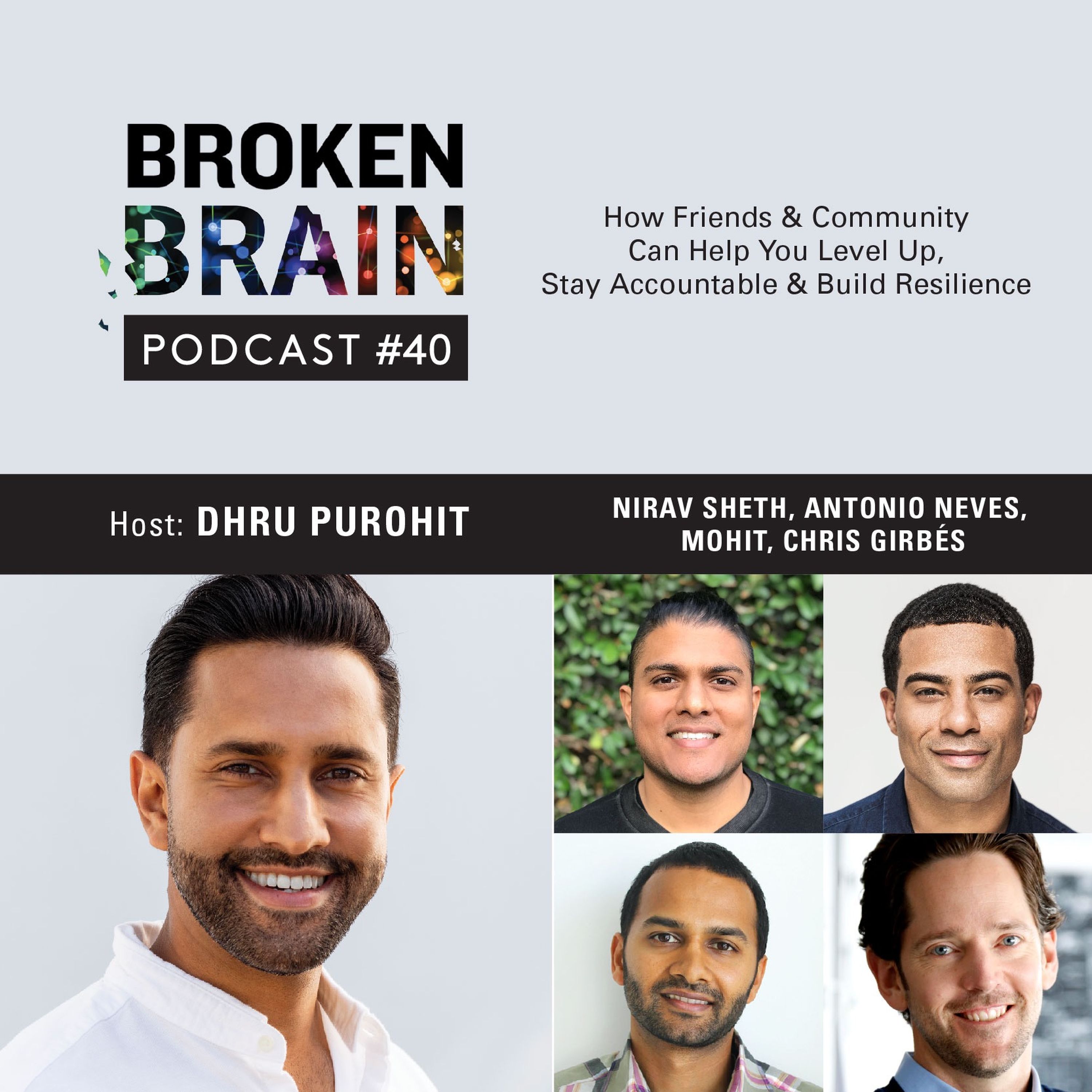 #40: How Friends and Community Can Help You Level Up, Stay Accountable and Build Resilience episode artwork