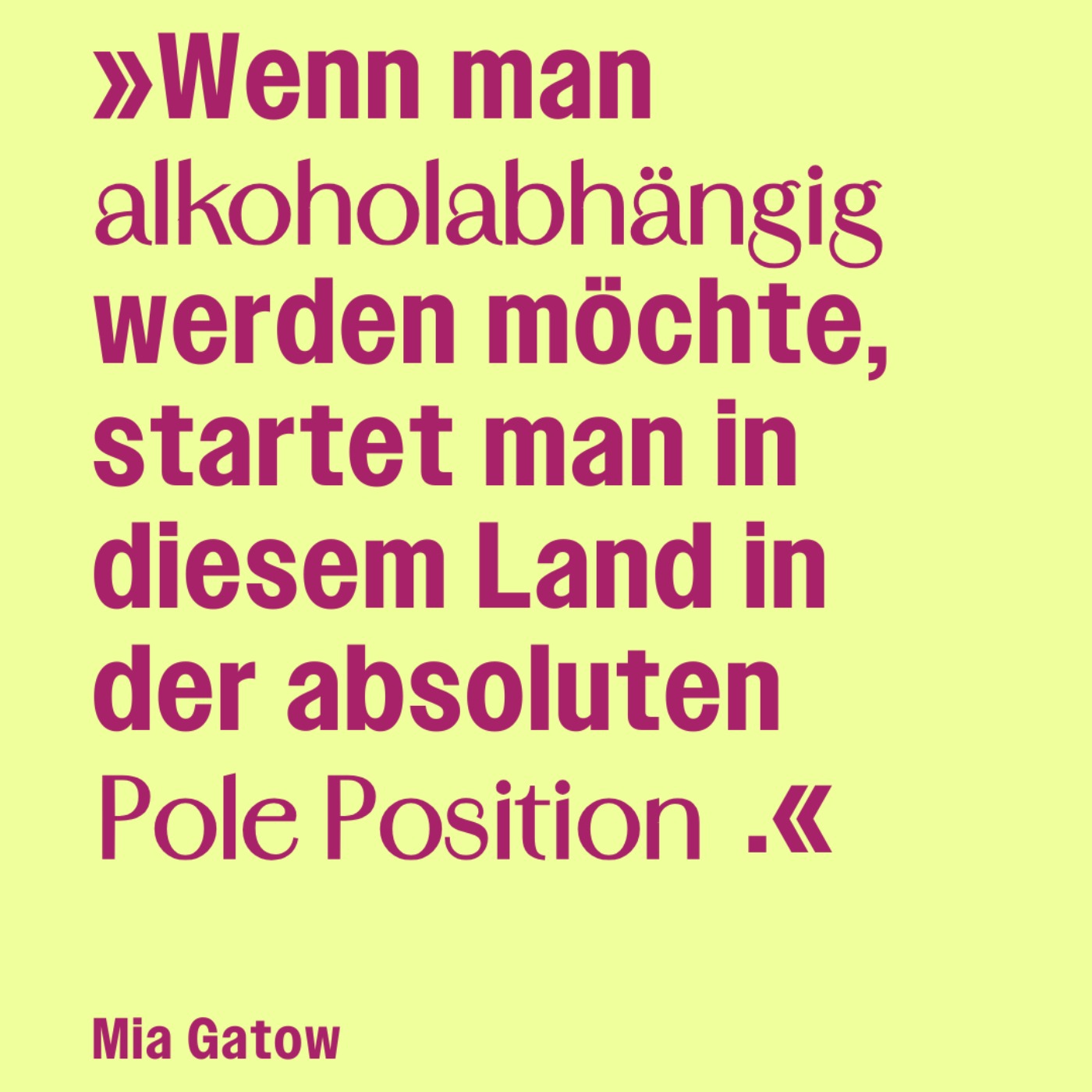 Anleitung zum Alkoholismus (Best Of)