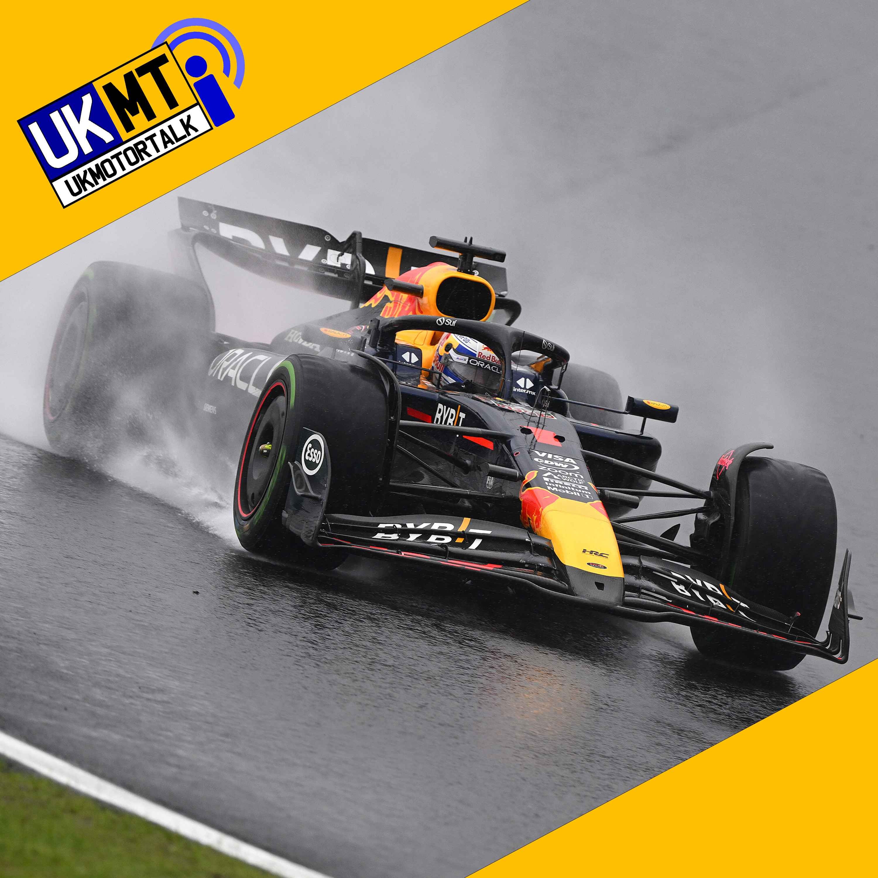 F1 in the wet of Brazil and seeking advice about which new car to buy episode artwork