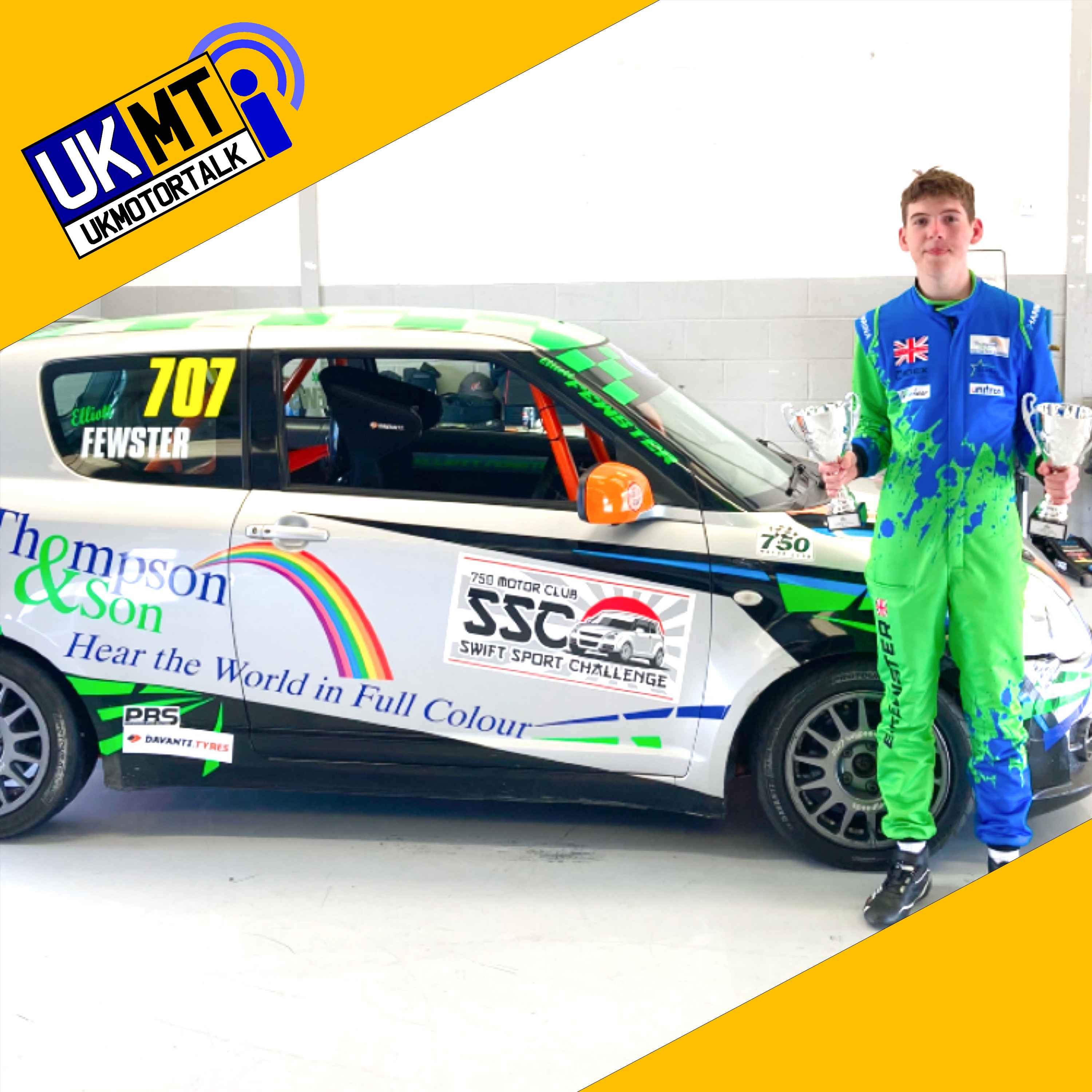Elliott Fewster - 2025 BTRDA Rallycross Junior Champion - with Jules McBride episode artwork