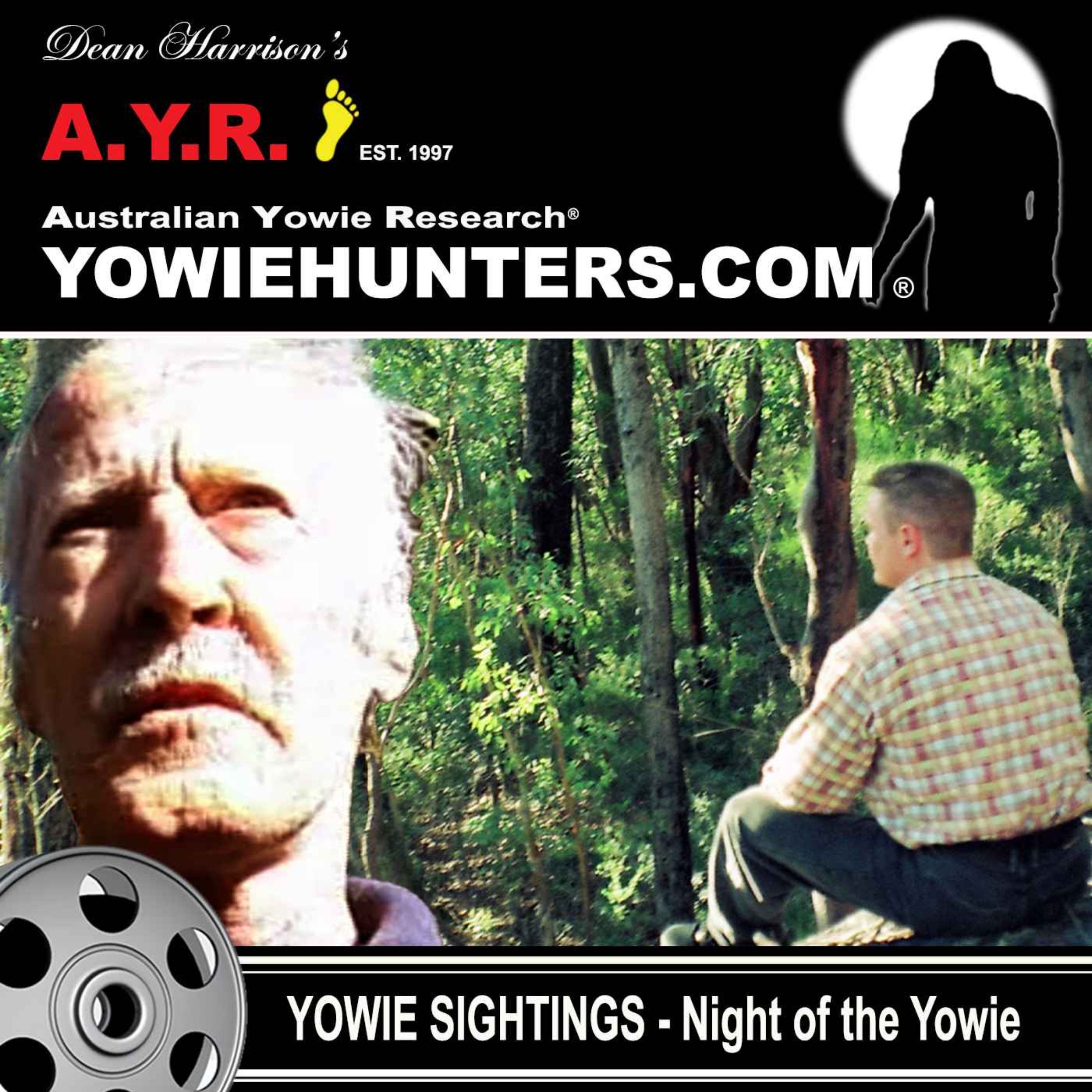 Yowie Encounter at night with Dean Harrison at Hazelbrook NSW 1999 - Arthur Gray
