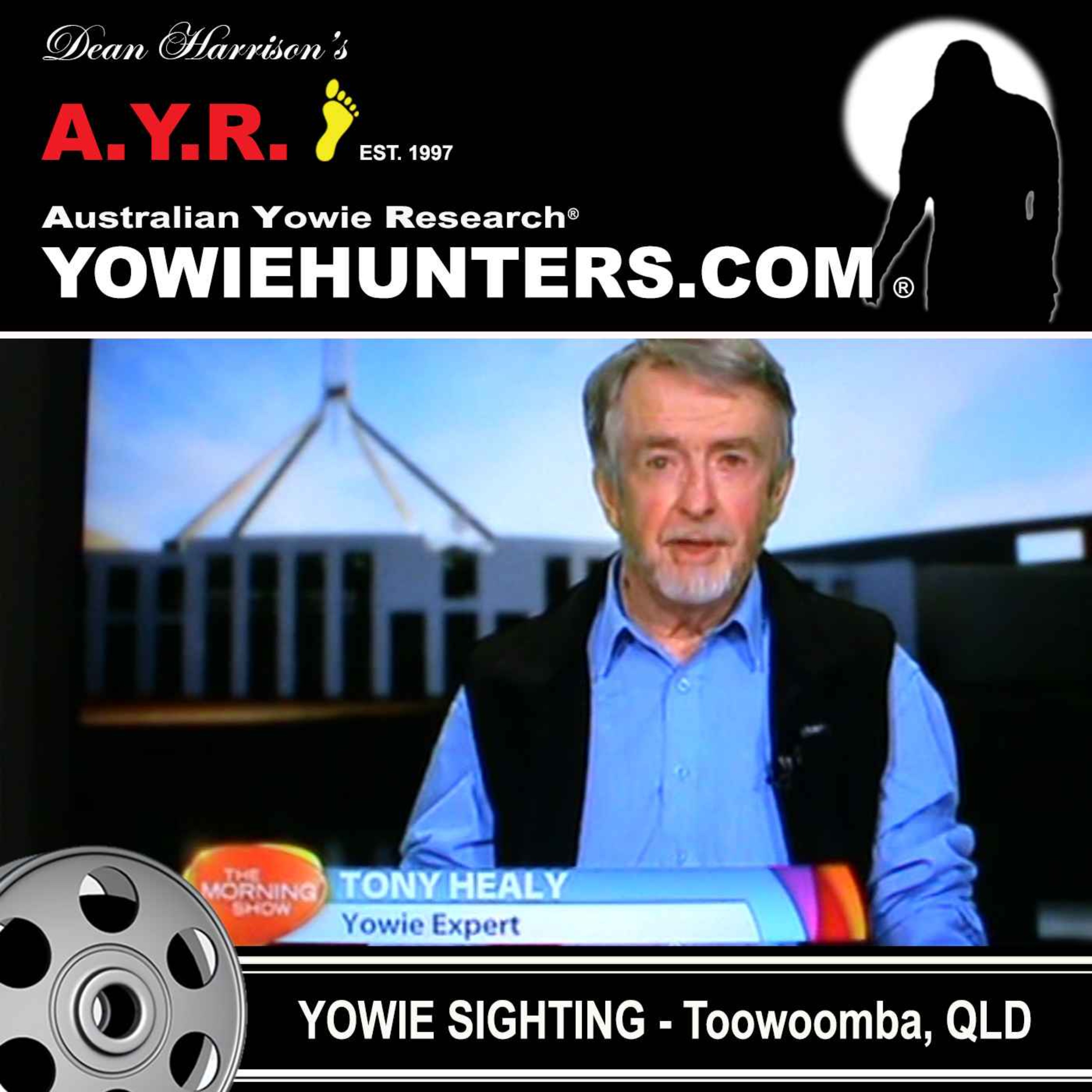 Yowie Sighting on Ch. 7 Morning Show - Toowoomba , Queensland