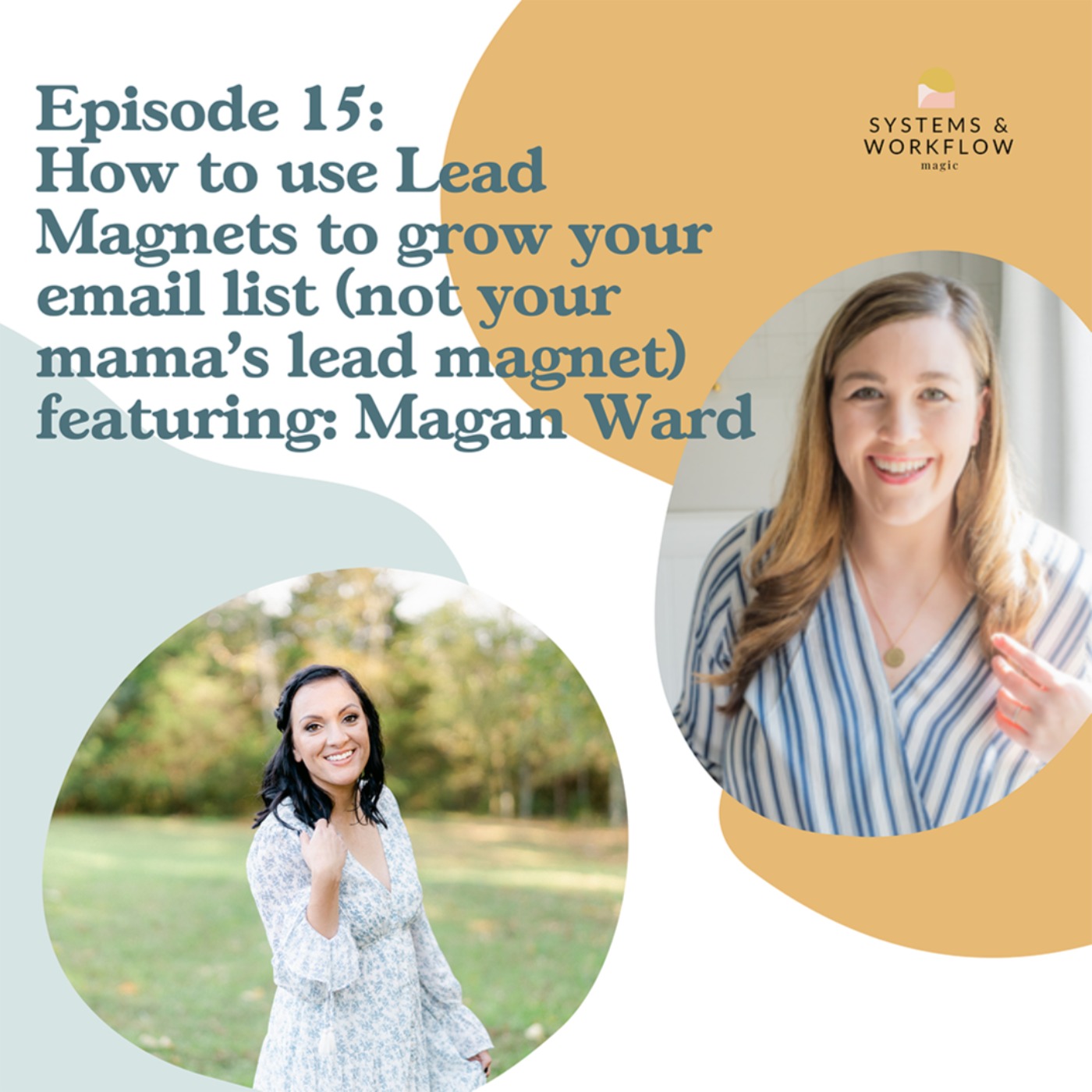 15: How to Use Lead Magnets to Grow Your Email List (Not Your Mama’s Lead Magnet) featuring Magan Ward