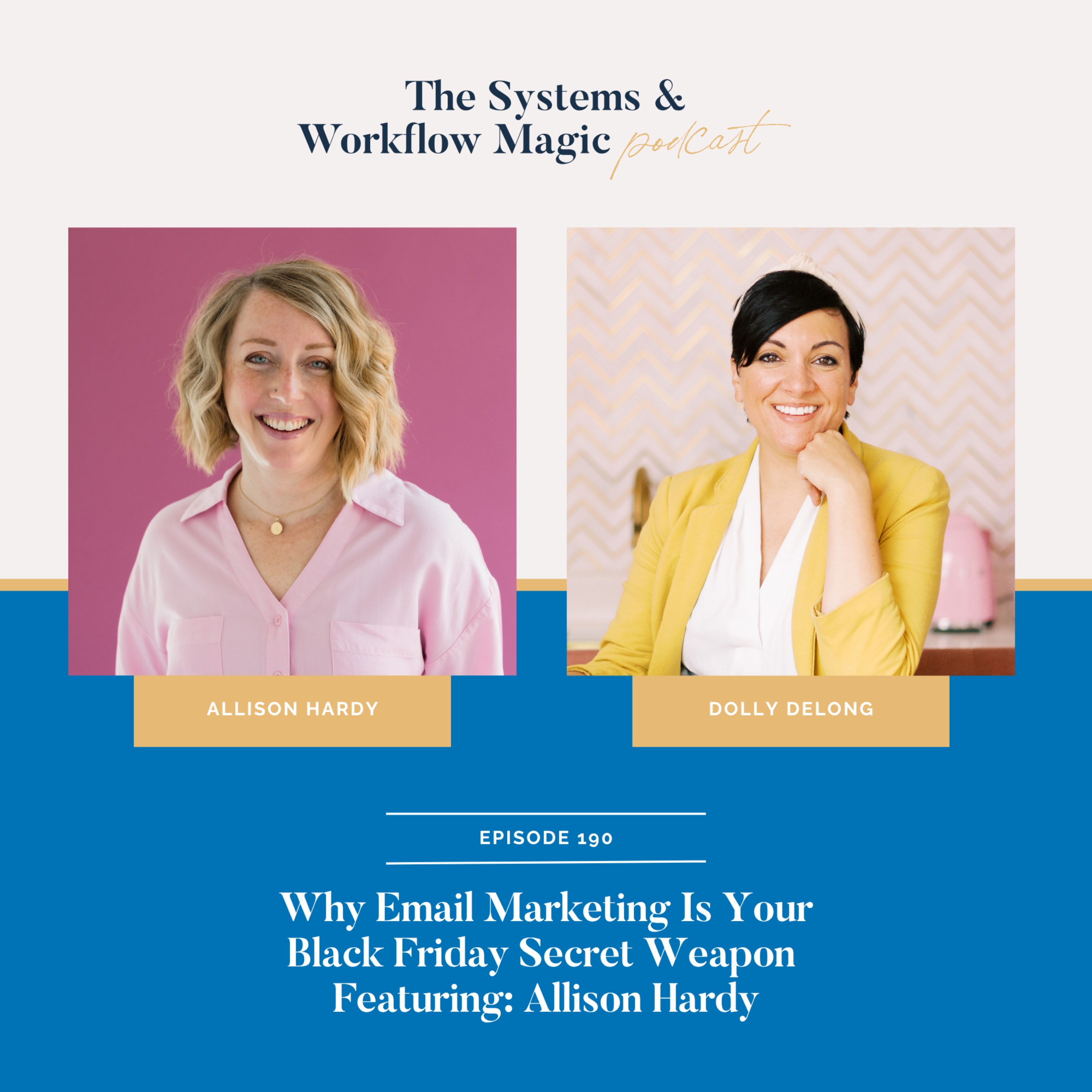 Black Friday Launch Prep: How Email Marketing Drives Q4 Sales w/ Allison Hardy episode artwork