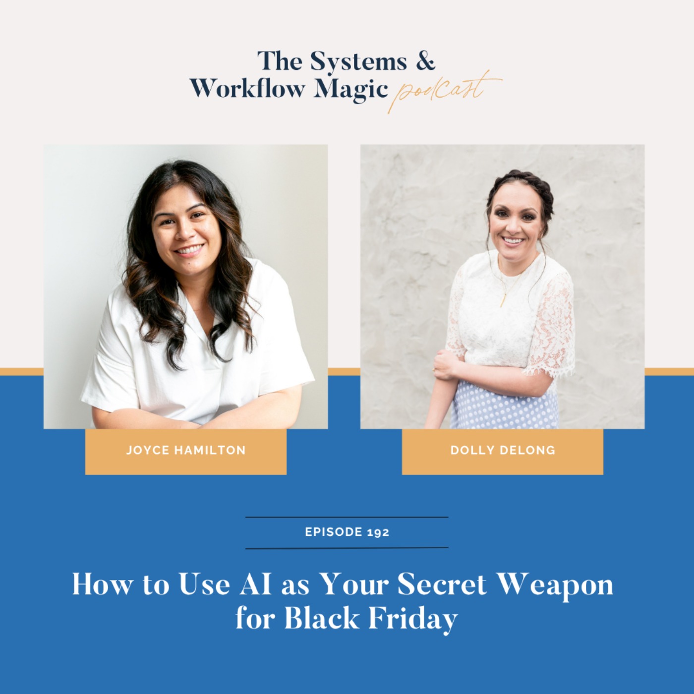 How to Use AI as Your Secret Weapon for Black Friday (and Beyond!) w/ Joyce Hamilton of OnlyBoldly