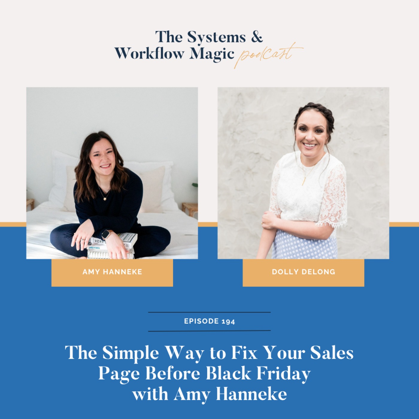 The Simple Way to Fix Your Sales Page Before Black Friday w/ Amy Hanneke