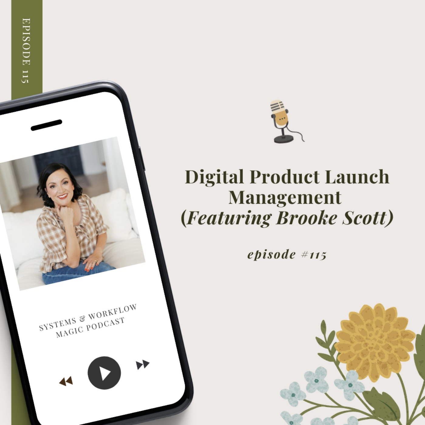 How to Plan a Digital Product Launch (Without the Last-Minute Panic) w/ Brooke Scott episode artwork
