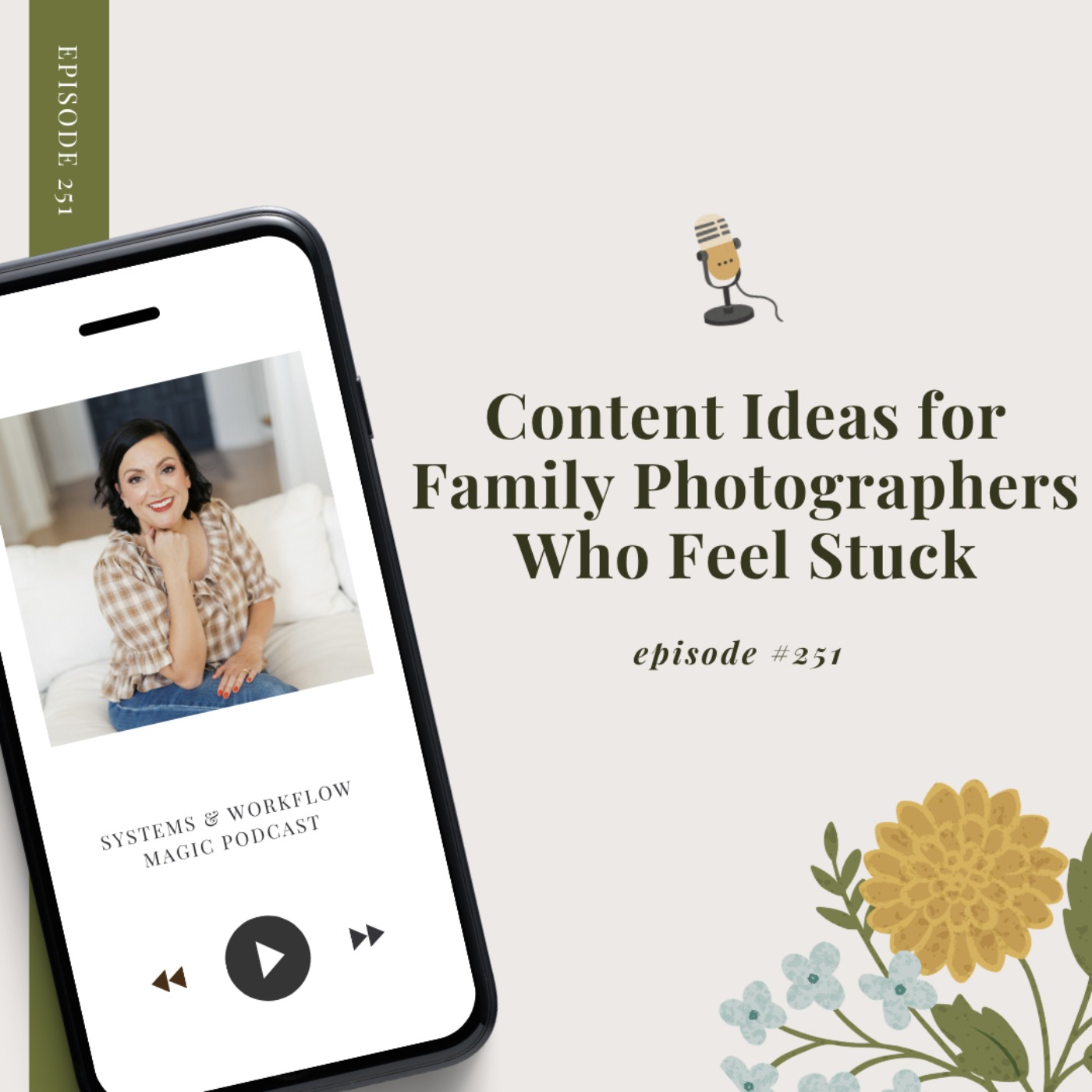 You're Not Out of Content Ideas, Family Photographer episode artwork
