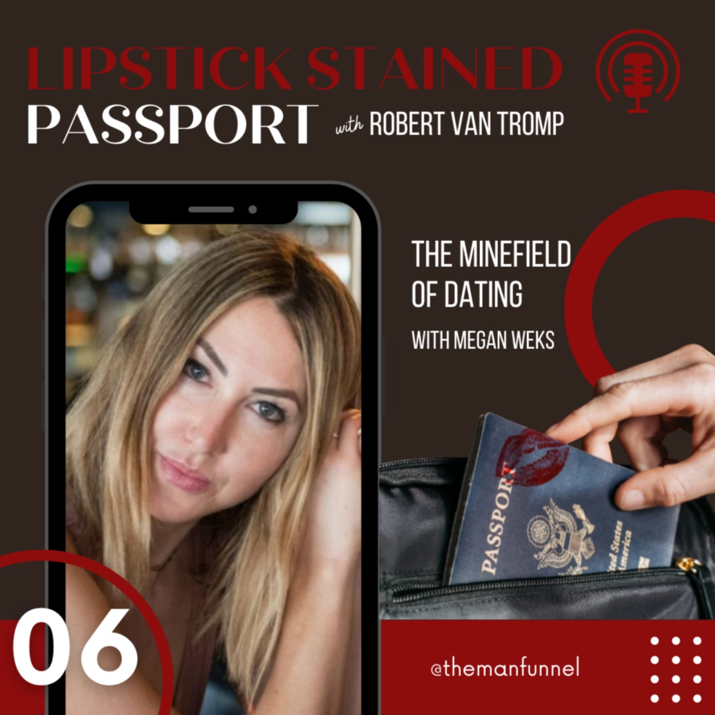 Lipstick Stained Passport