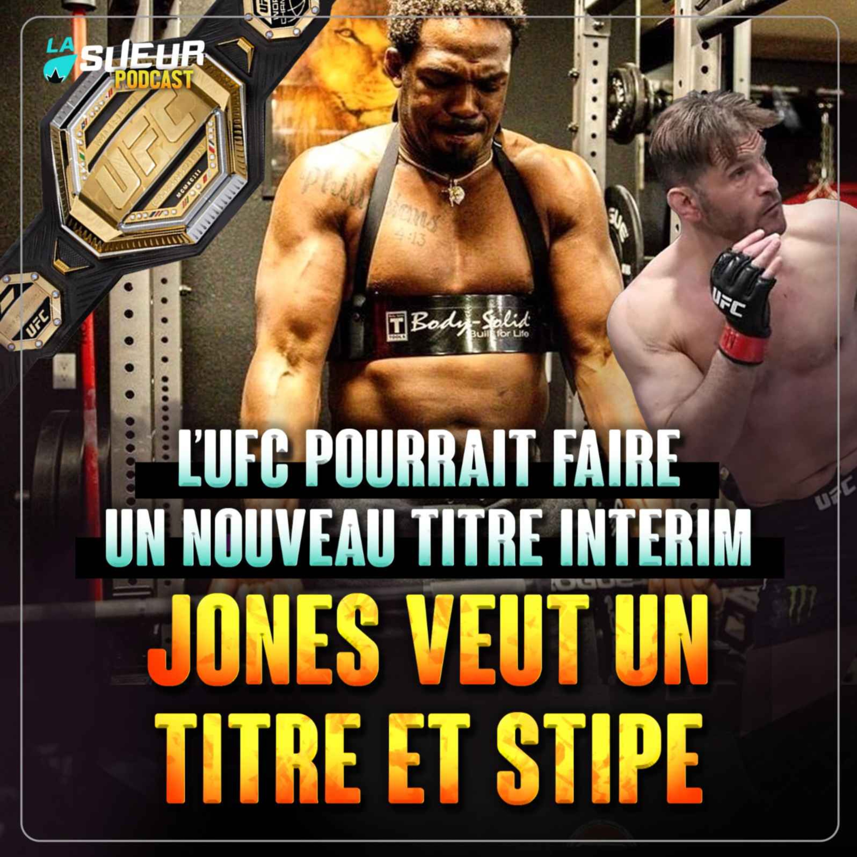 Jon Jones chaud pour Stipe Miocic : le GOAT des light-heavyweights contre le GOAT des lourds 🐐