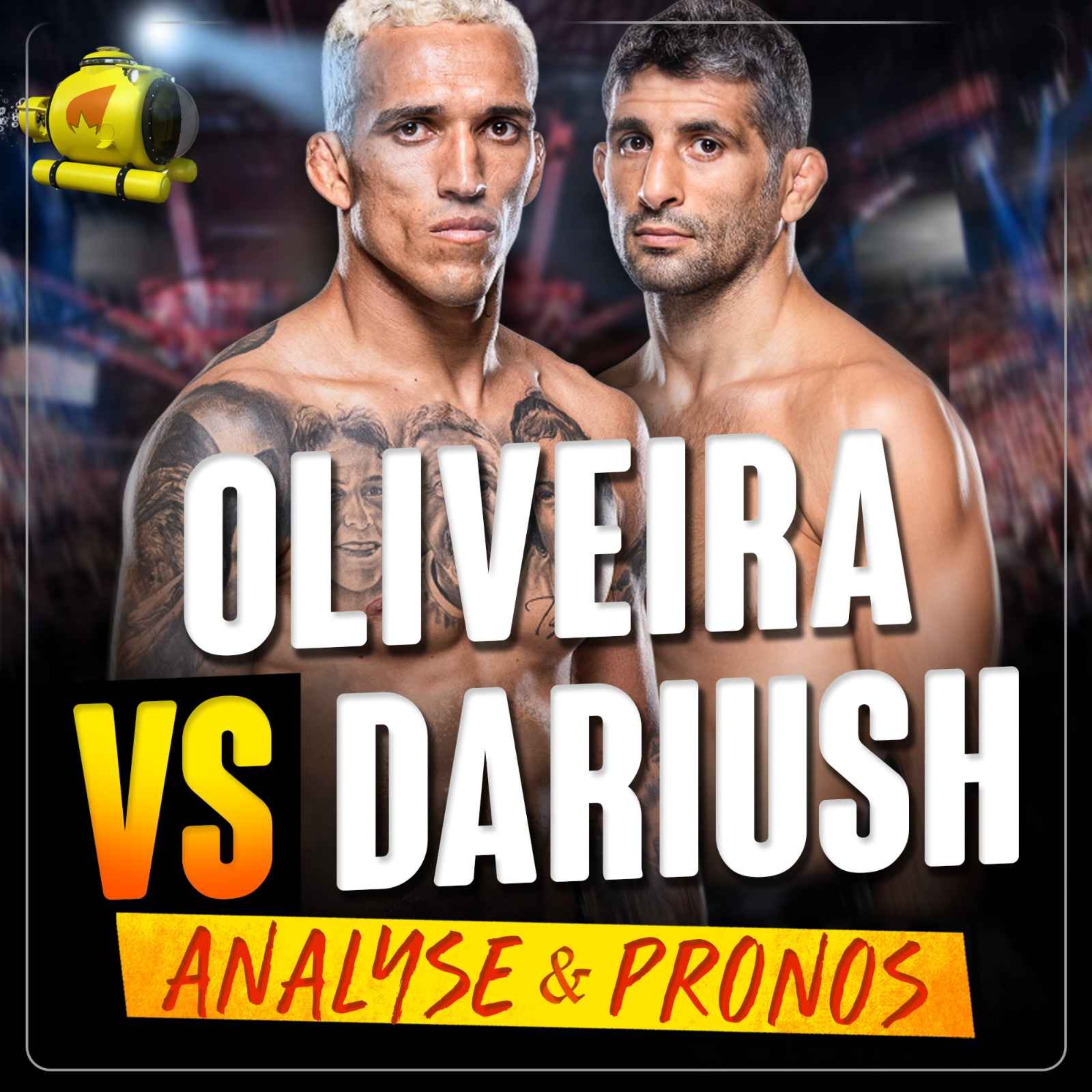 cover art for UFC 289 Charles Oliveira vs Beneil Dariush : L'ANALYSE