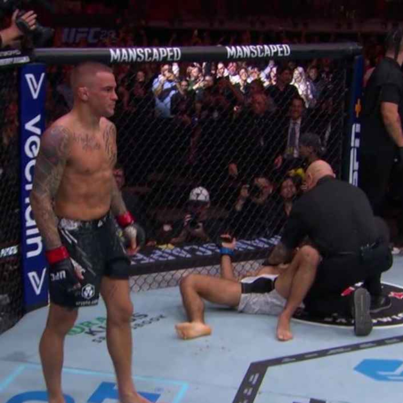 UFC 299 Benoit St-Denis battu par KO contre Dustin Poirier