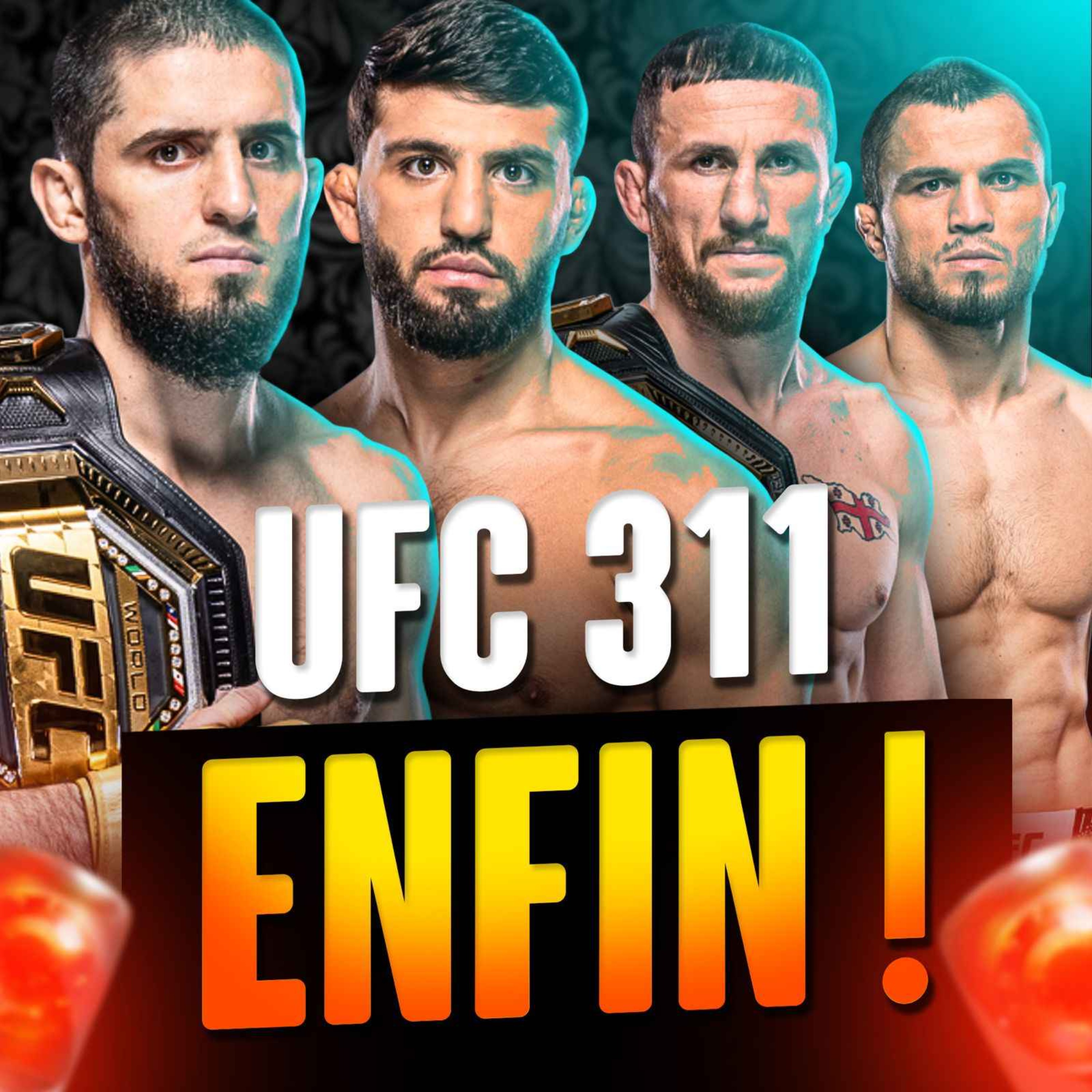 Merab vs Umar & Makhachev vs Tsarukyan : BANGERS POUR GRAPPLERS !