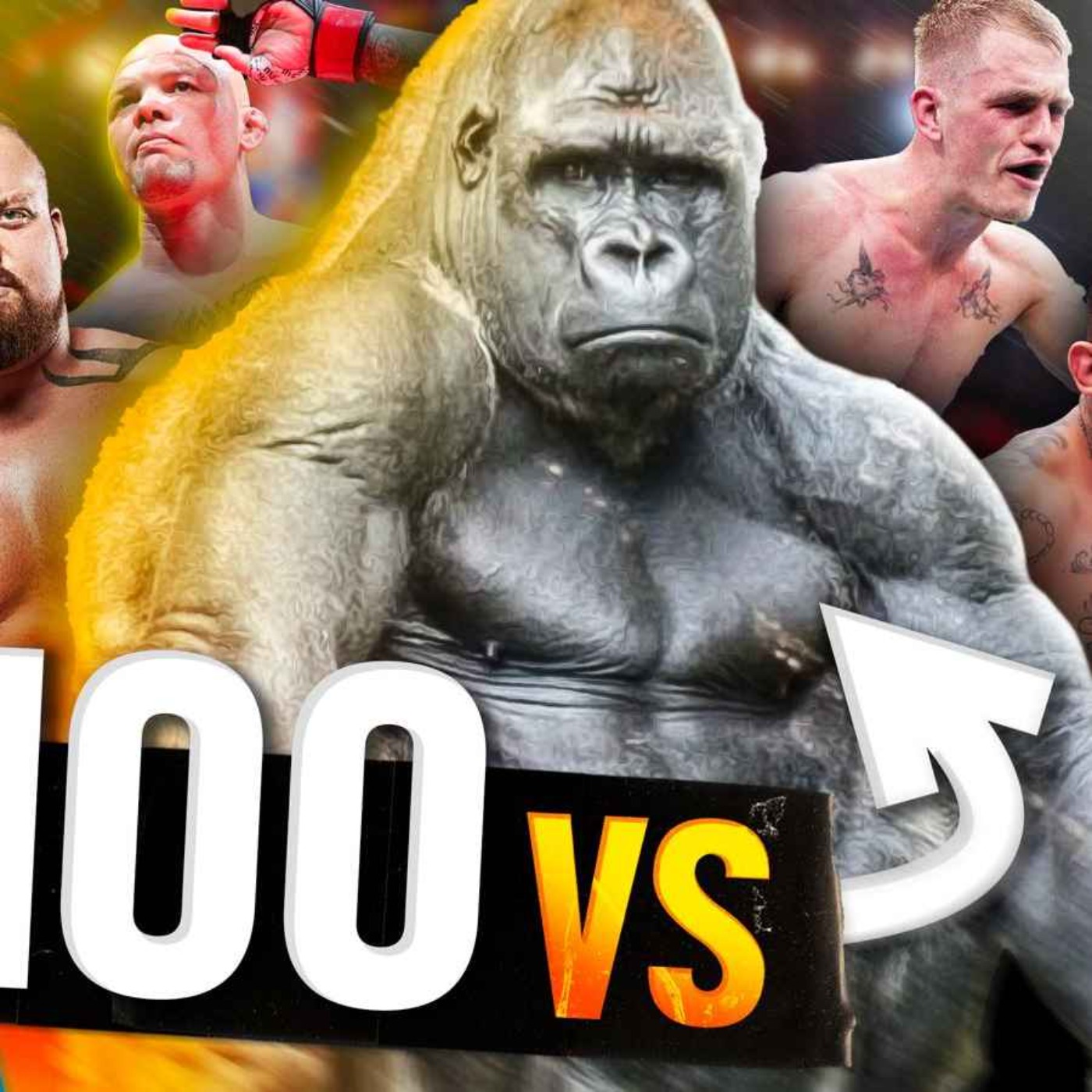 1 Gorille vs 100 mecs random, le cas Ian Garry | Ground & Pound
