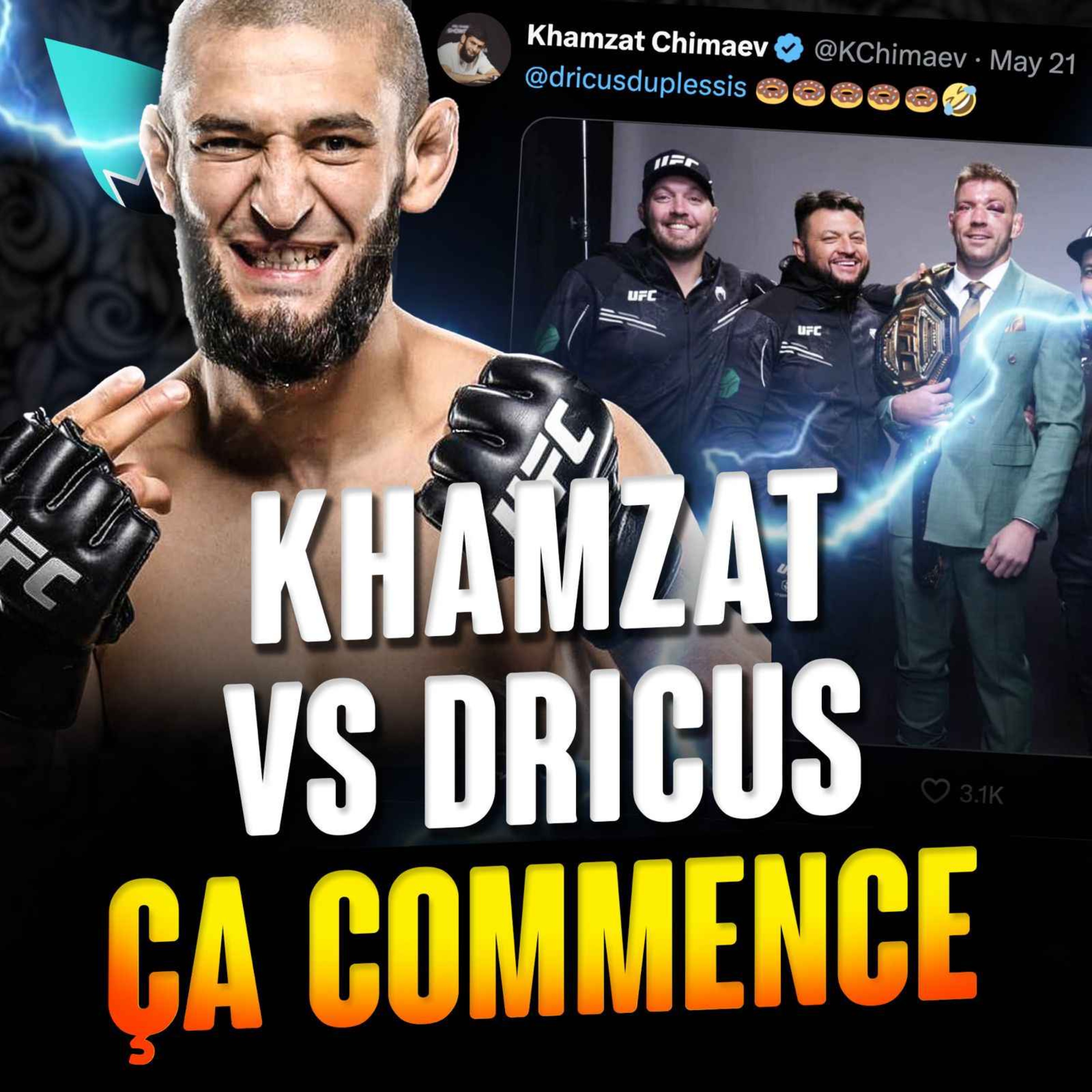 Dricus Du Plessis vs Khamzat Chimaev : ça préchauffe episode artwork