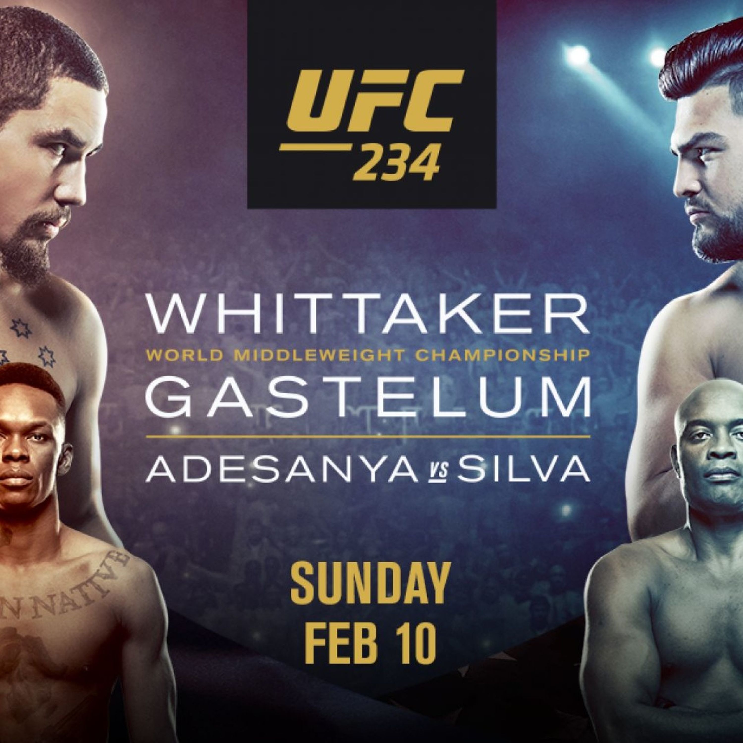 UFC 234 Whittaker vs. Gastelum, Adesanya vs. Silva - PREVIEW & PRONO | #PodcastLaSueur