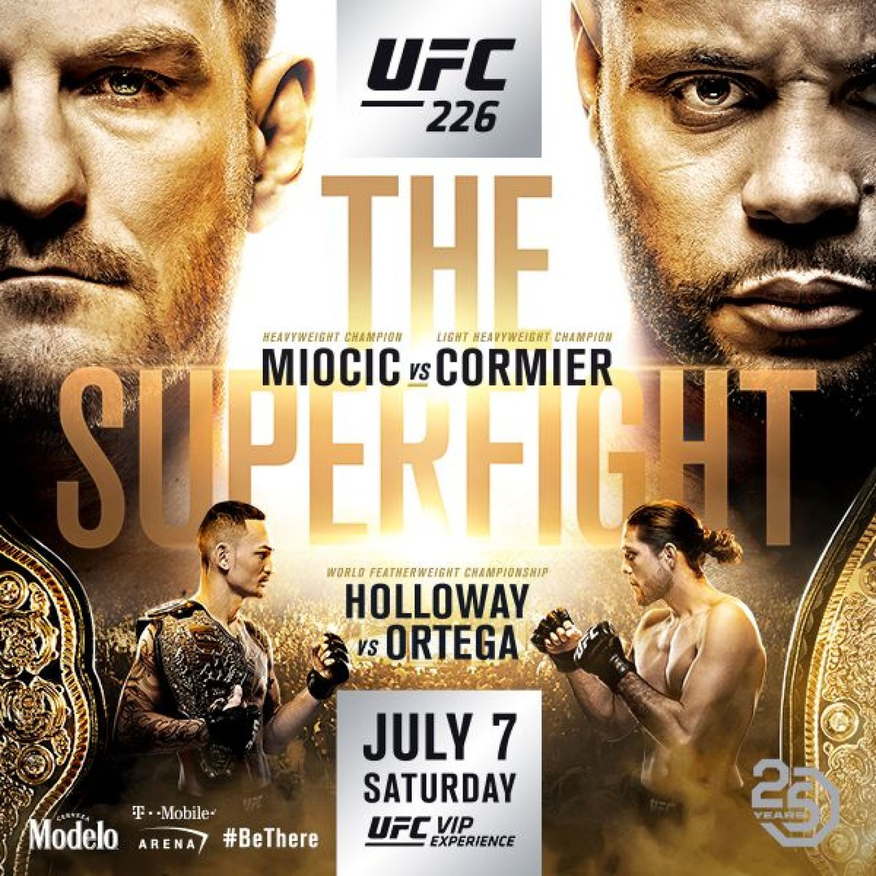 PREVIEW UFC 226 - Le retour de Francis Ngannou, Miocic vs. DC et Holloway vs. Ortega