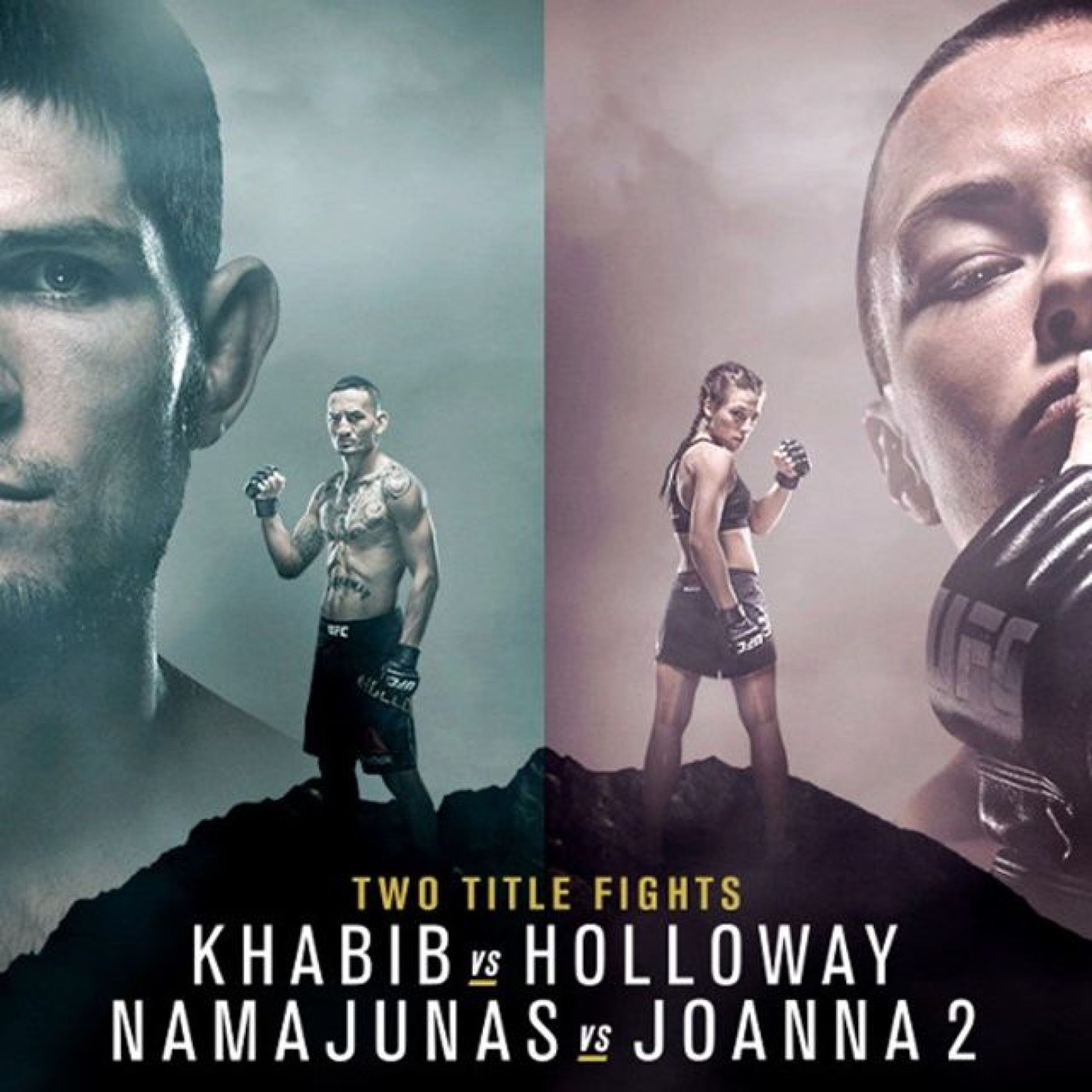 Max Holloway vs. Khabib Nurmagomedov, Rose Namajunas vs. Joanna Jędrzejczyk & FAQ - Podcast La Sueur