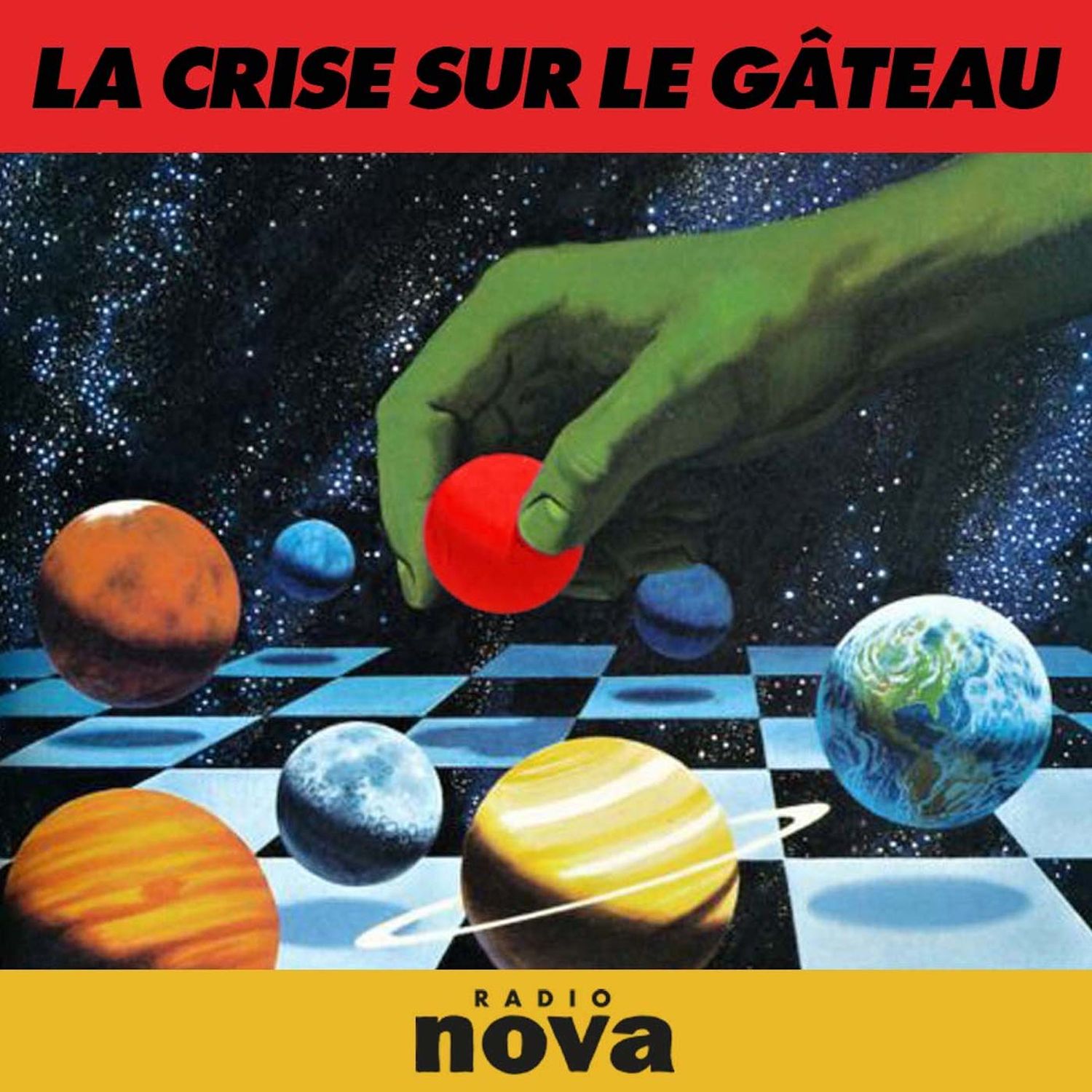 La crise sur le gâteau