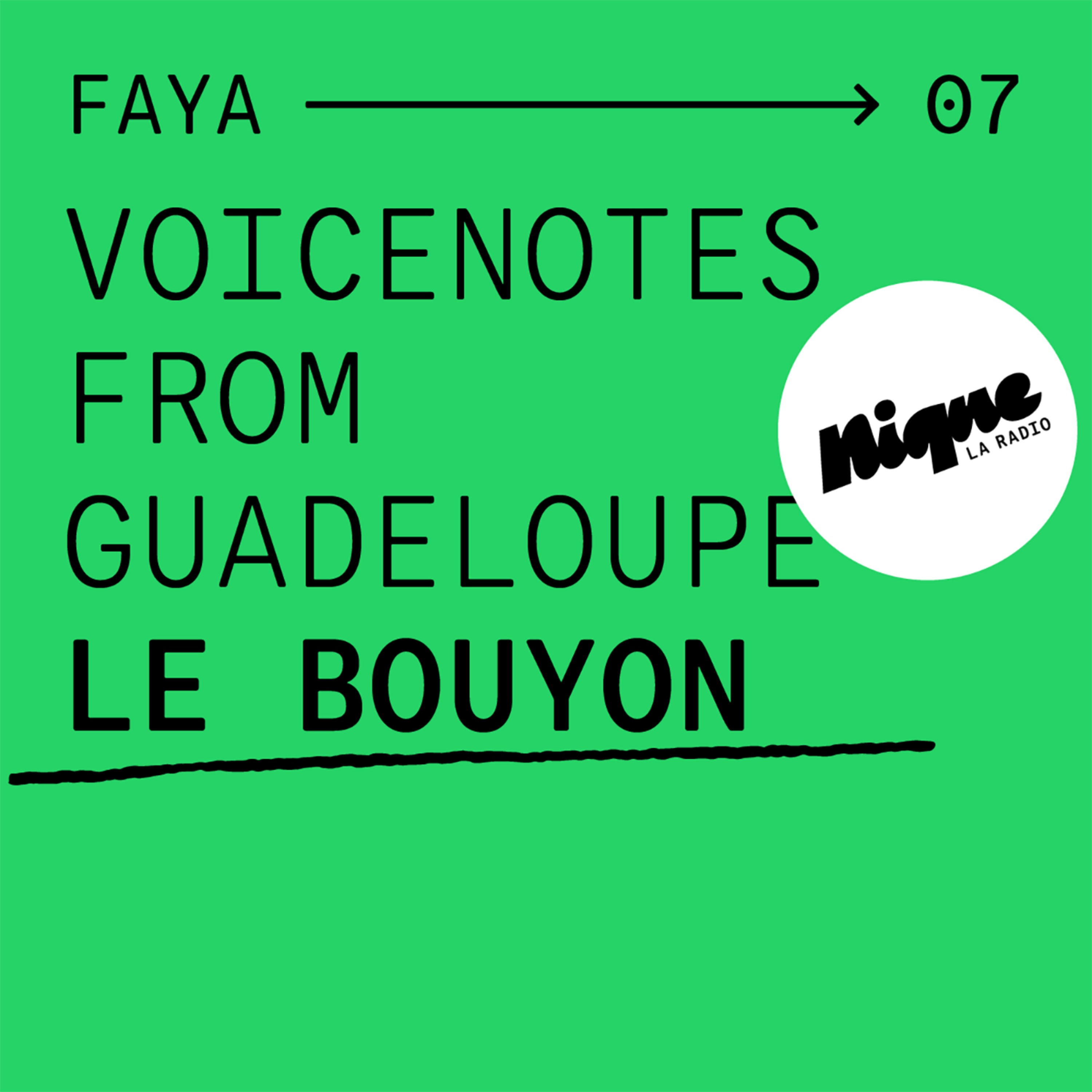 cover art for Voicenotes from Guadeloupe : le bouyon