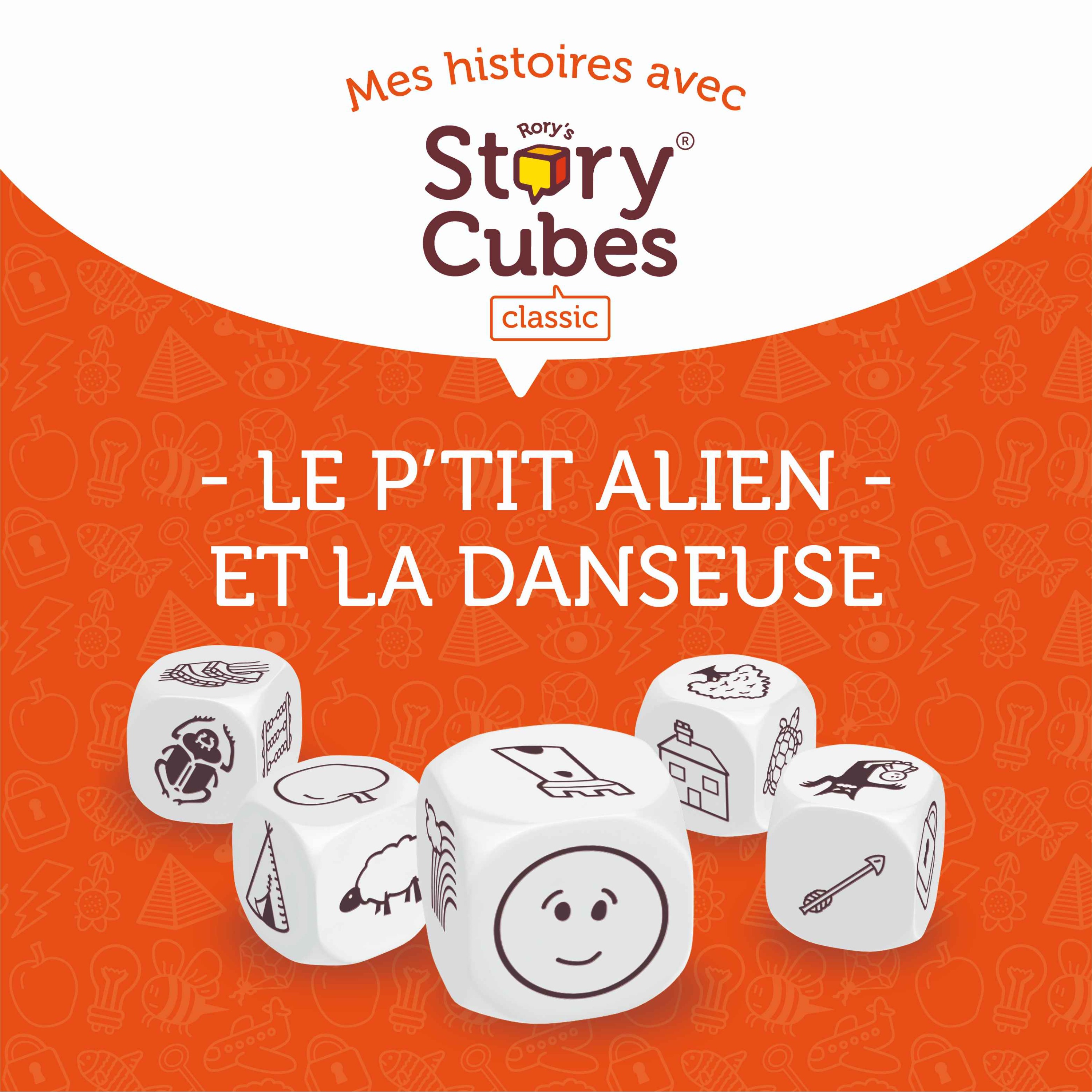 Le p'tit alien et la danseuse - Mes histoires avec Rory's Story Cubes !