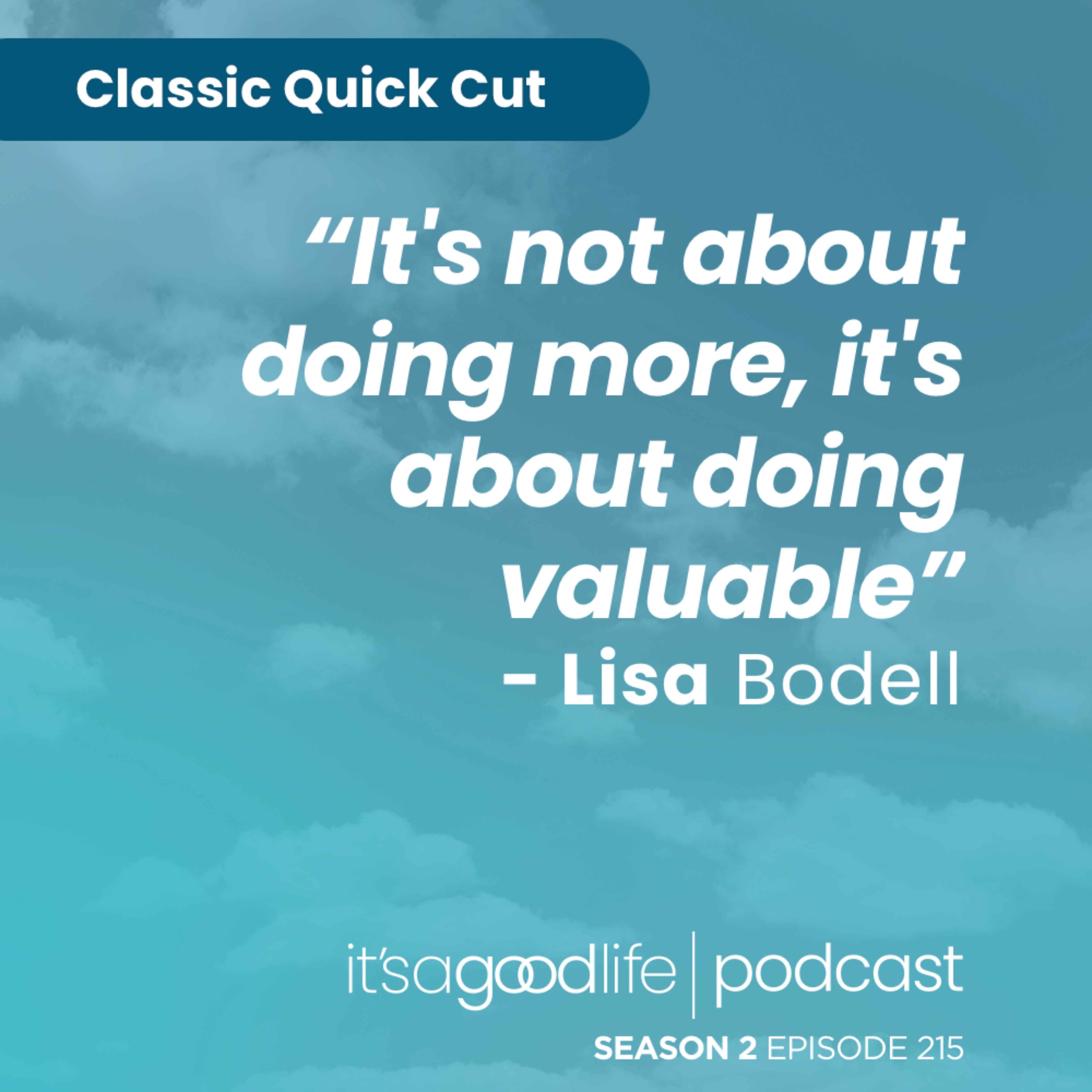 Quick Cut: S2E215 Why Simple Wins with Lisa Bodell