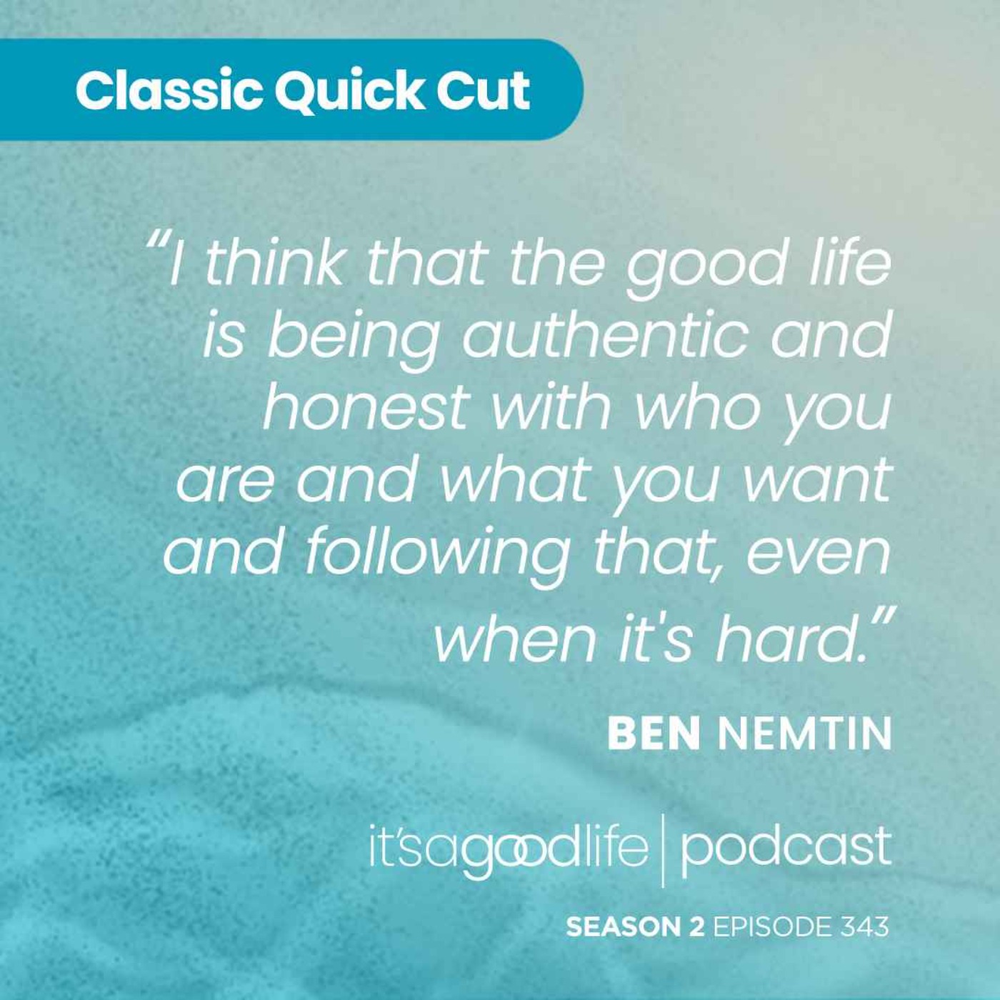 Quick Cut: S2E343 Make the Impossible Possible - an Interview with Ben Nemtin