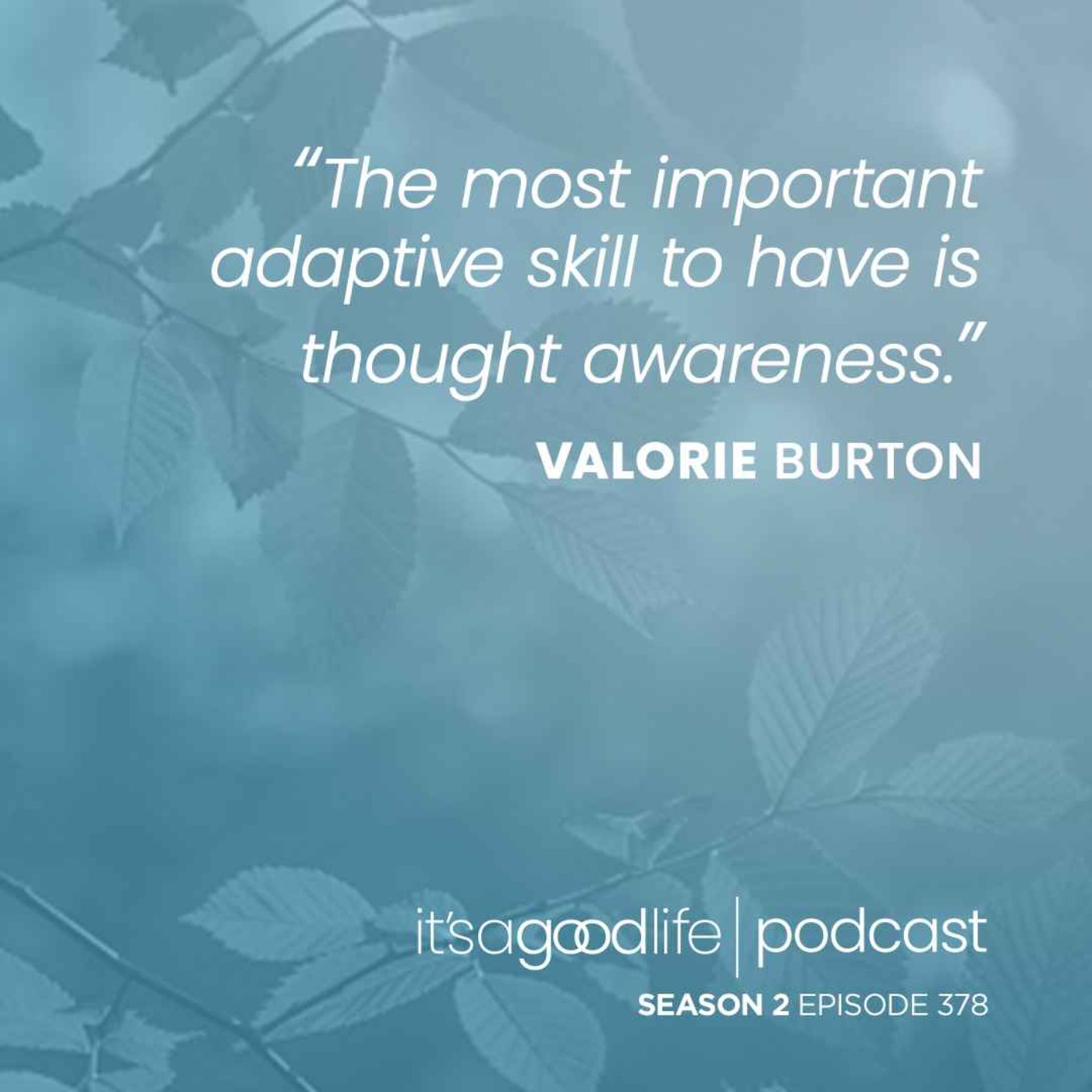 S2E378 Rules for Resilience - a Conversation with Valorie Burton