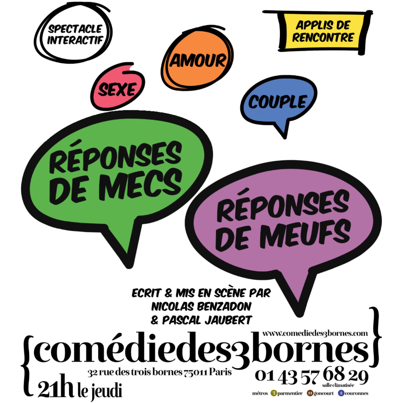 Reponses de mecs