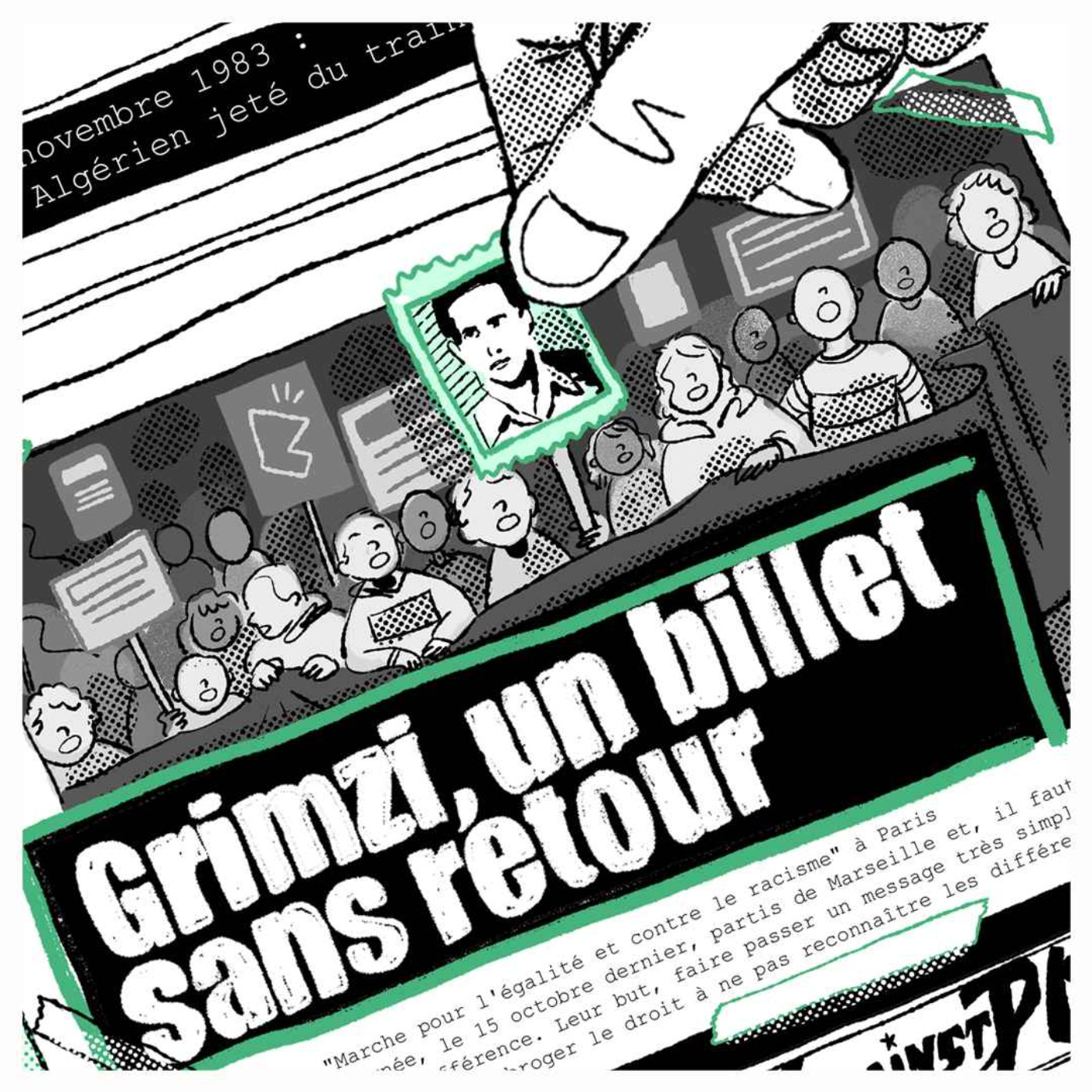 cover art for  Grimzi, un billet sans retour – Épisode 1 : L’étranger