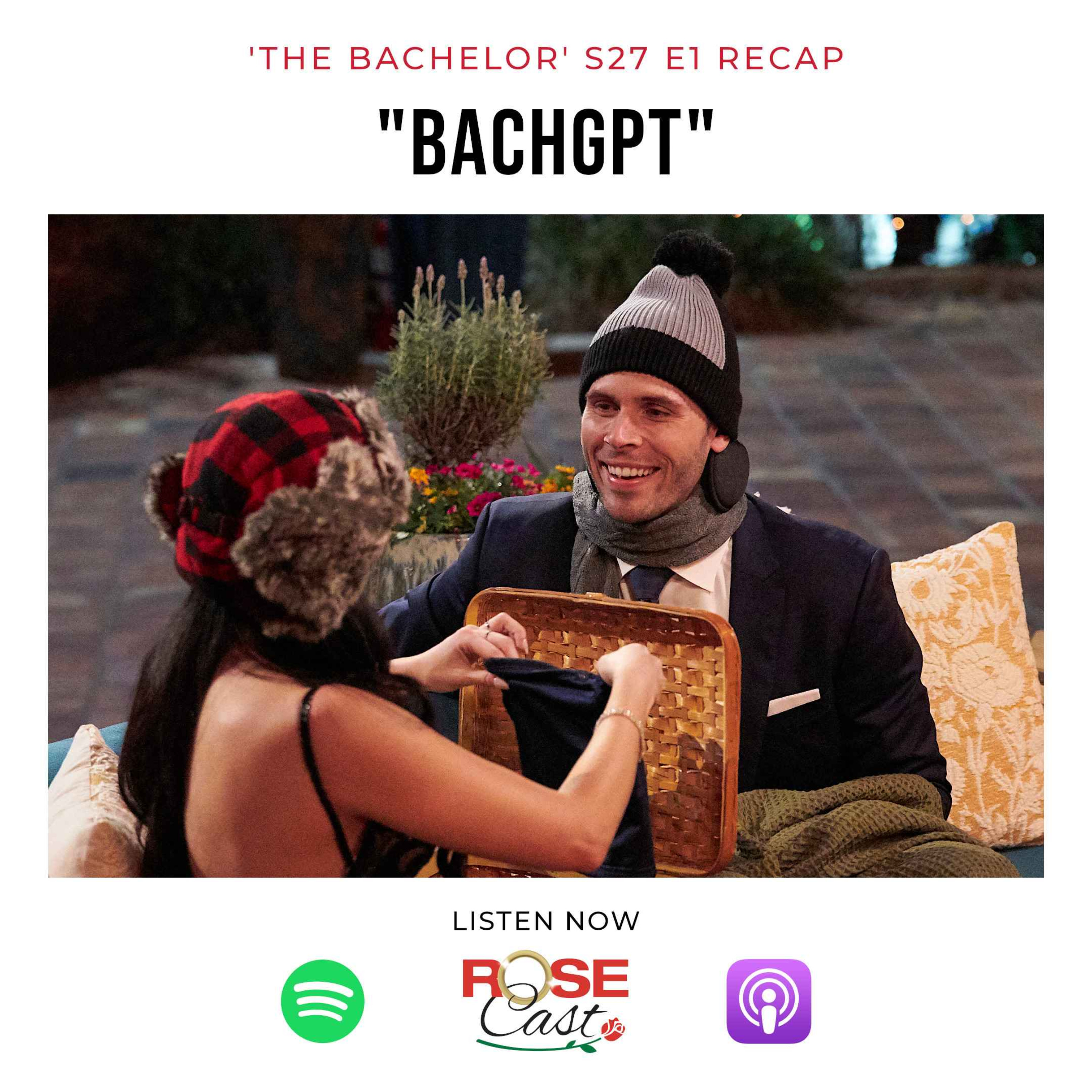 cover art for "BachGPT" | 'The Bachelor' S27 E1