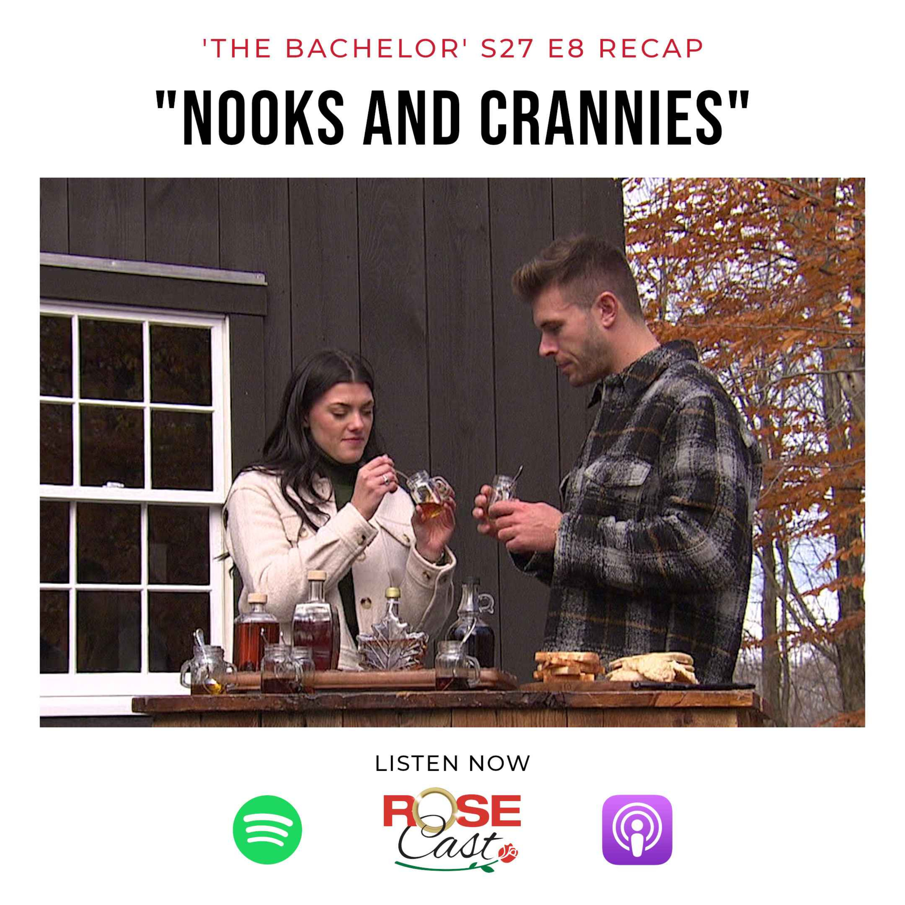 cover art for "Nooks and Crannies" | 'The Bachelor' S27 E8