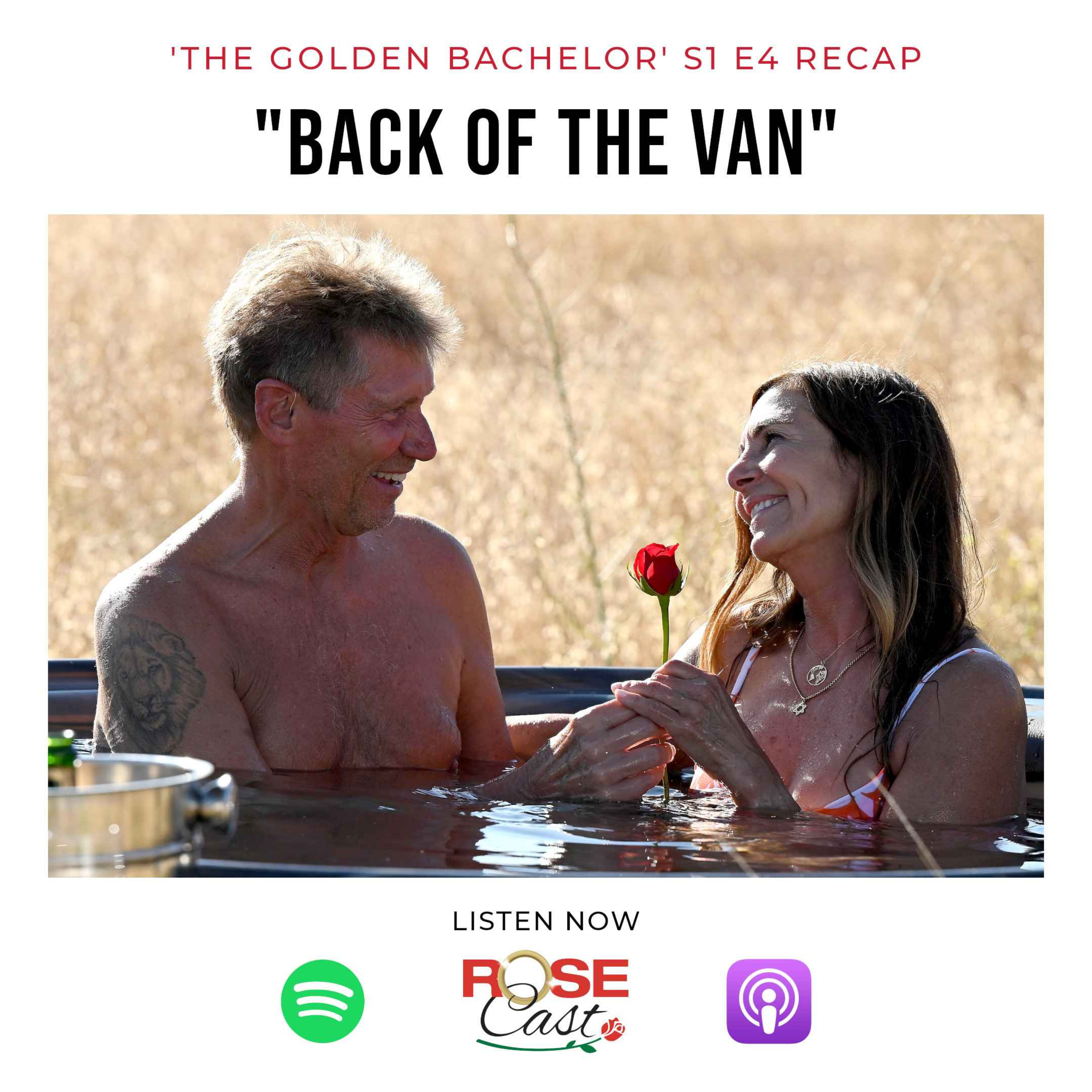 cover art for "Back of the Van" | 'The Golden Bachelor' S1 E4