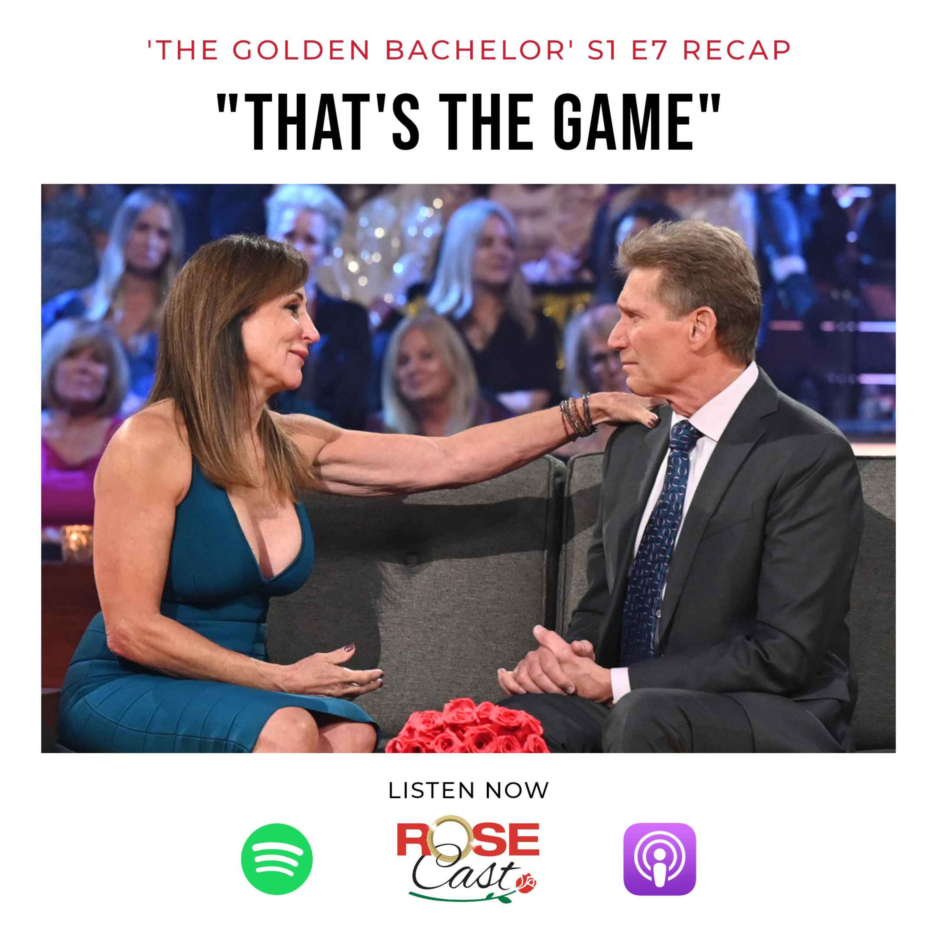 cover art for "That’s The Game" | 'The Golden Bachelor' S1 E7
