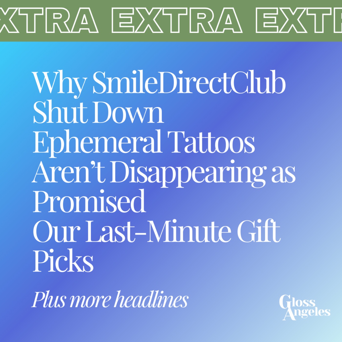 cover art for SmileDirectClub Shutdown, Ephemeral Tattoos Don't Disappear, Plus Our Gift Picks