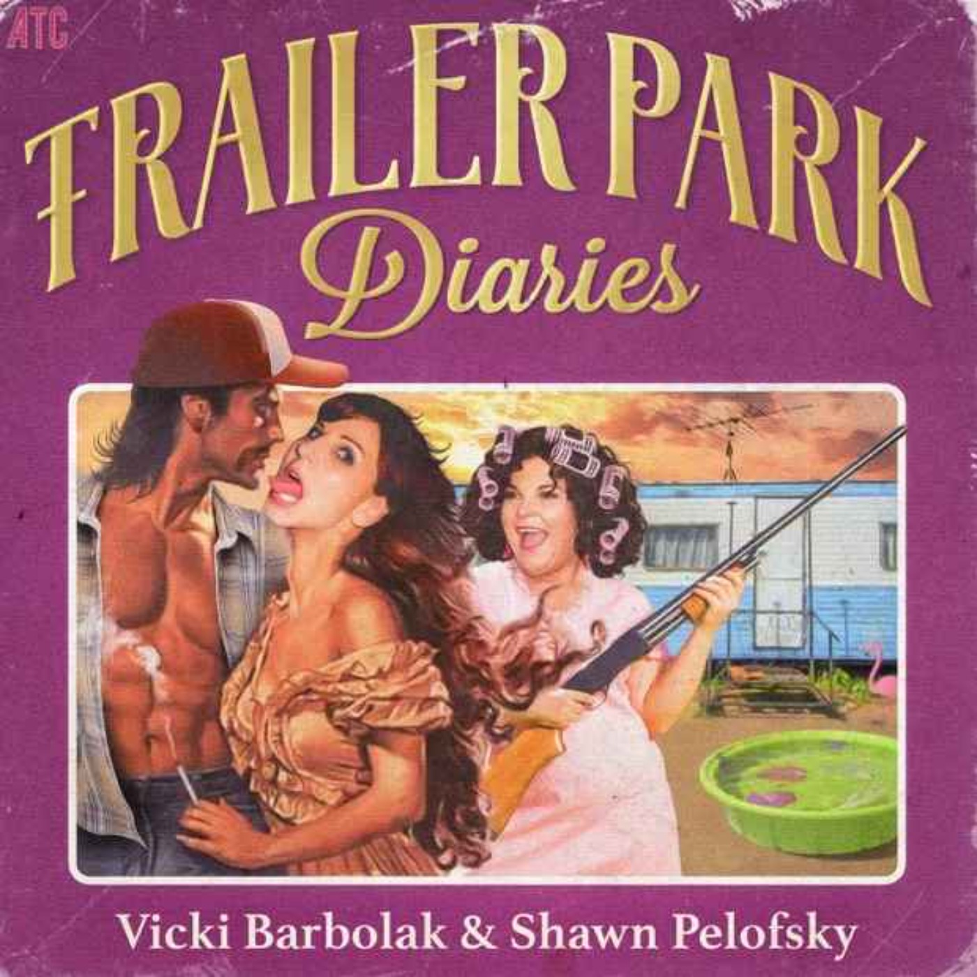 MAYnage à Trois Collab! Vicki Barbolak and Shawn Pelofsky from the Trailer Park Diaries Podcast Image